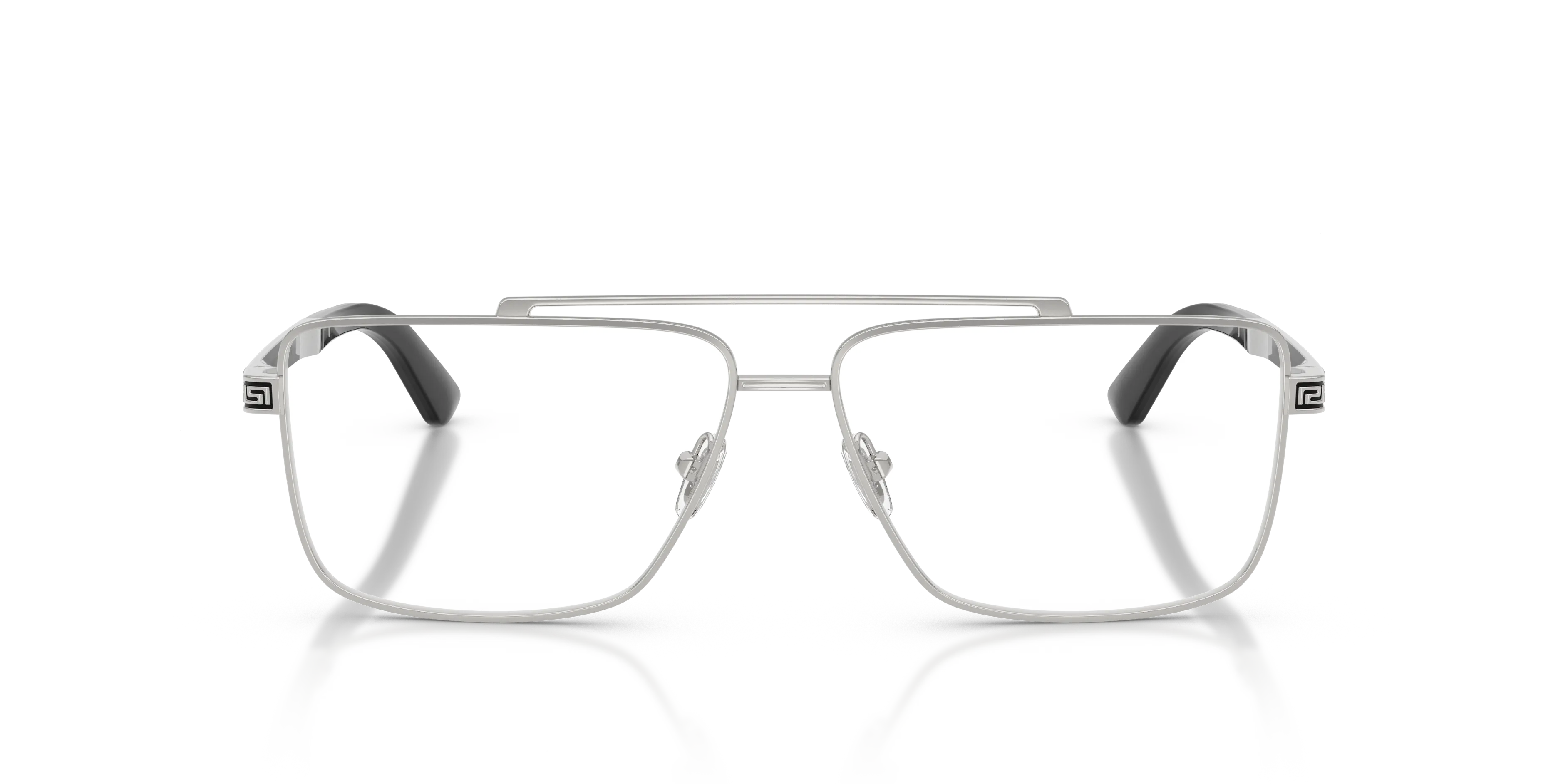 Versace VE1315 1000 Montature da vista Metallo Argento Trasparente Squadrata Normale - immagine 3
