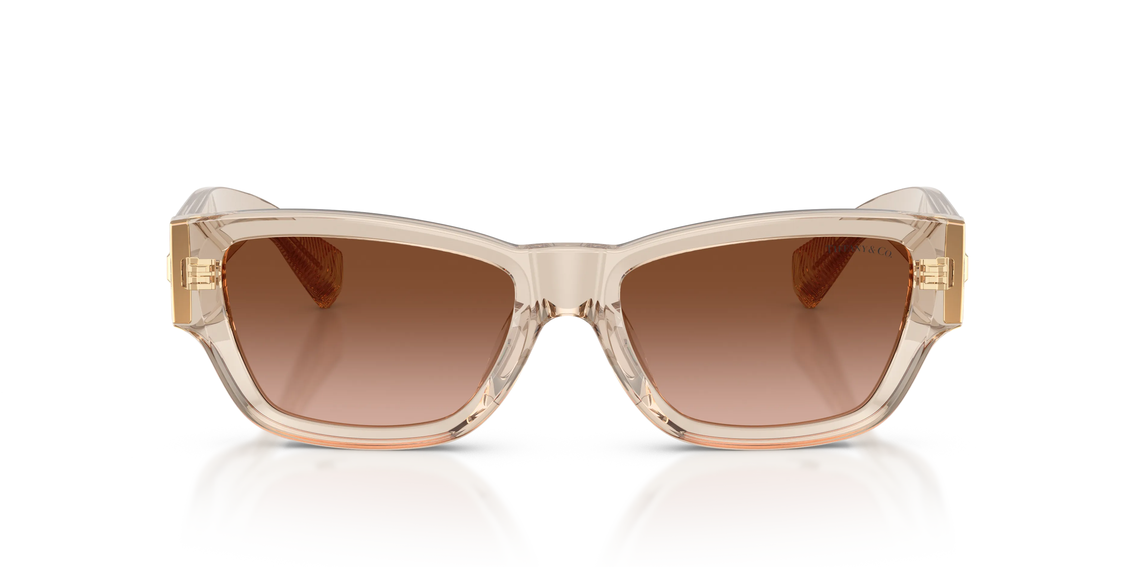 Tiffany TF4265U 84453B Occhiali da sole Acetato Marrone Marrone Squadrata Normale Sfumato - immagine 3