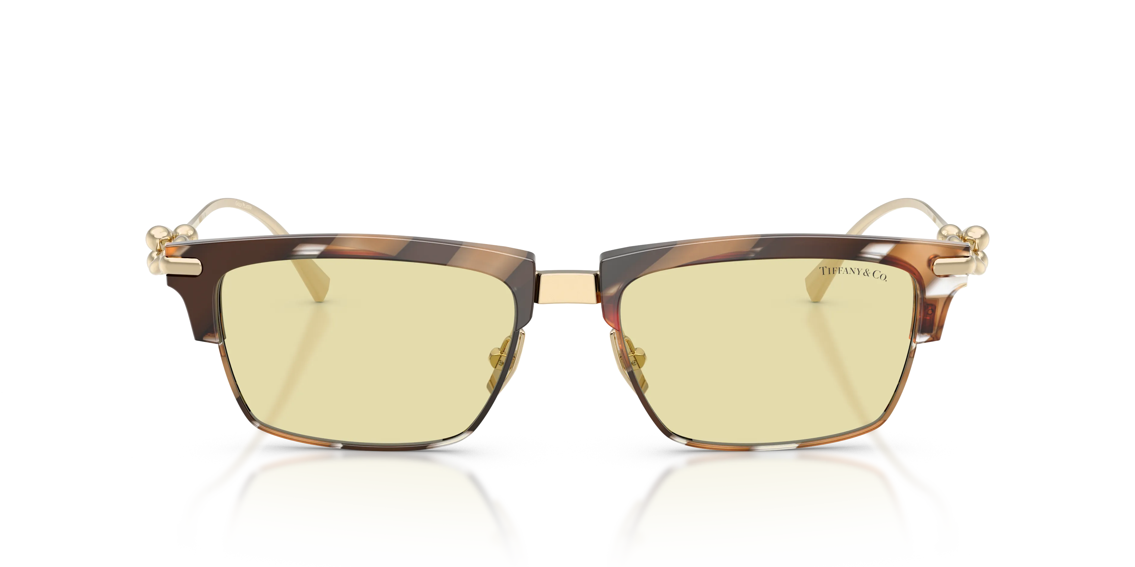 Tiffany TF4262K 845485 Occhiali da sole Acetato Marrone Marrone Squadrata Fotocromatiche - immagine 3