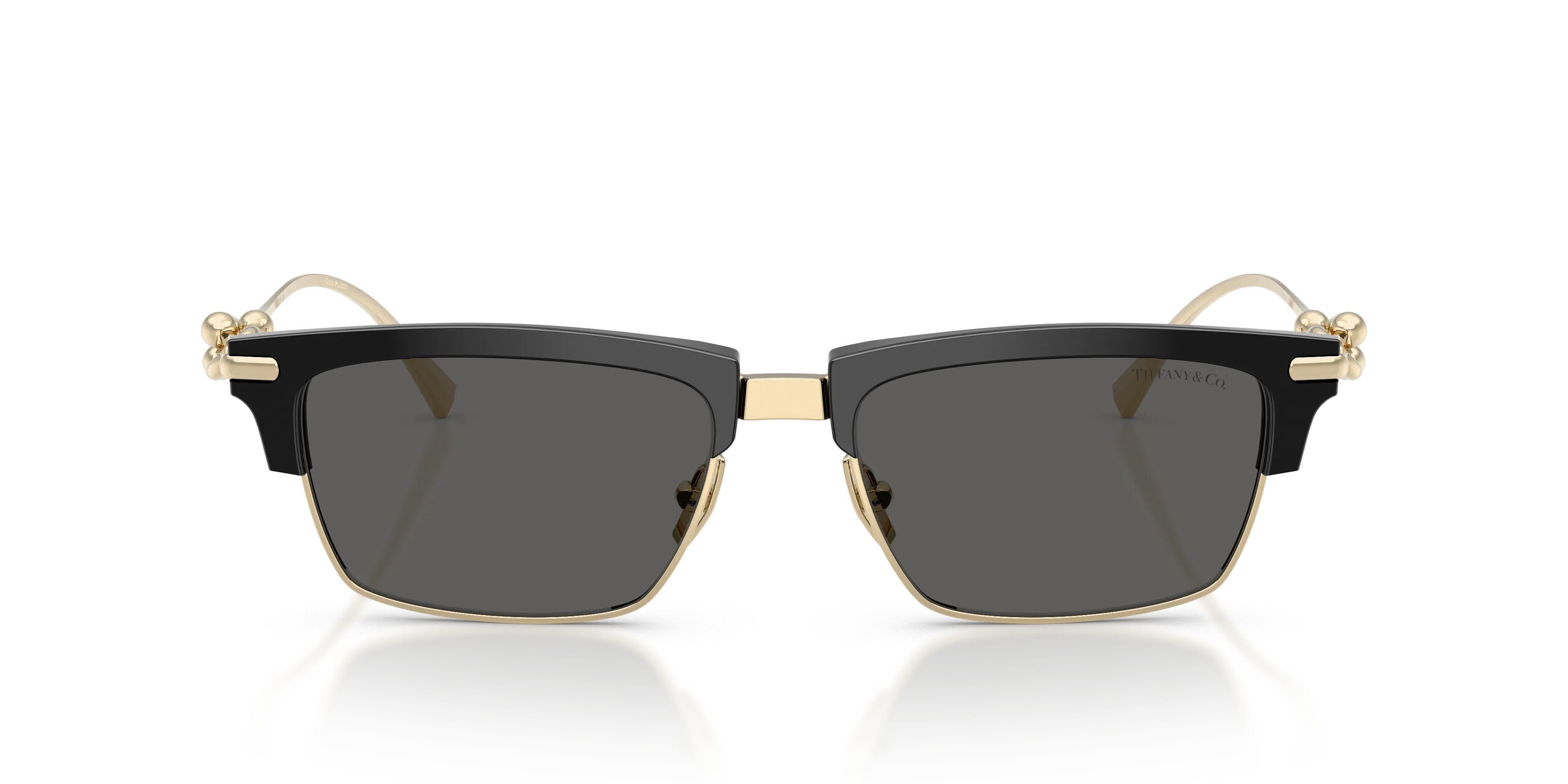 Tiffany TF4262K 8001S4 Occhiali da sole Acetato Nero Grigio Squadrata Normale - immagine 3