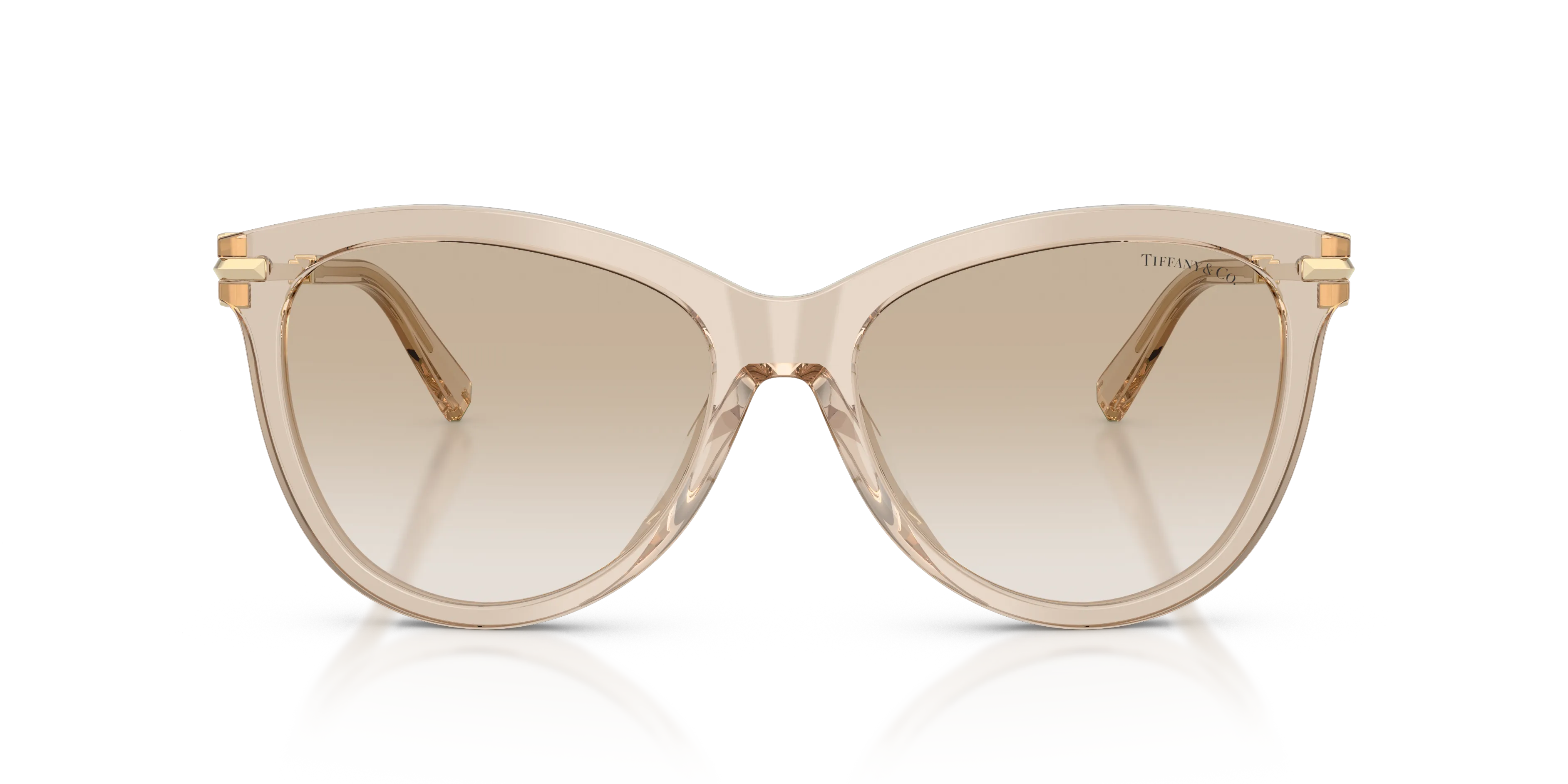 Tiffany TF4258BU 844511 Occhiali da sole Acetato Marrone Grigio Pantos Normale Sfumato - immagine 3