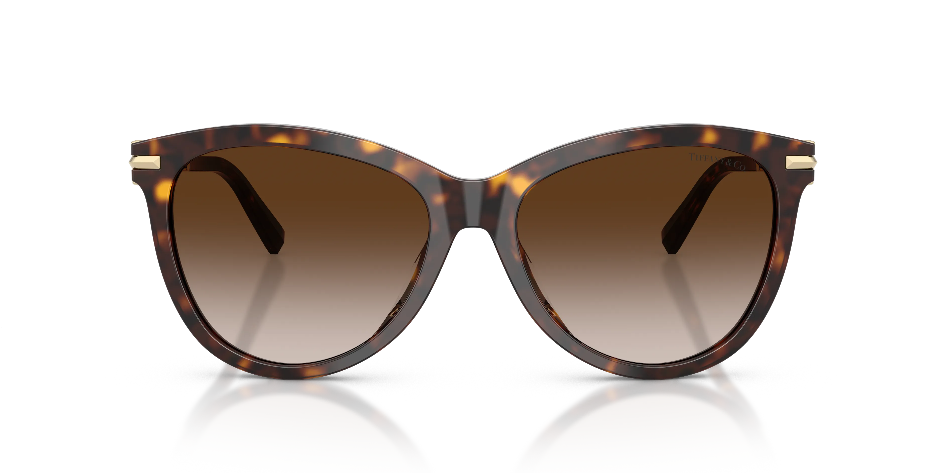 Tiffany TF4258BU 80153B Occhiali da sole Acetato Tartaruga Marrone Pantos Normale Sfumato - immagine 3