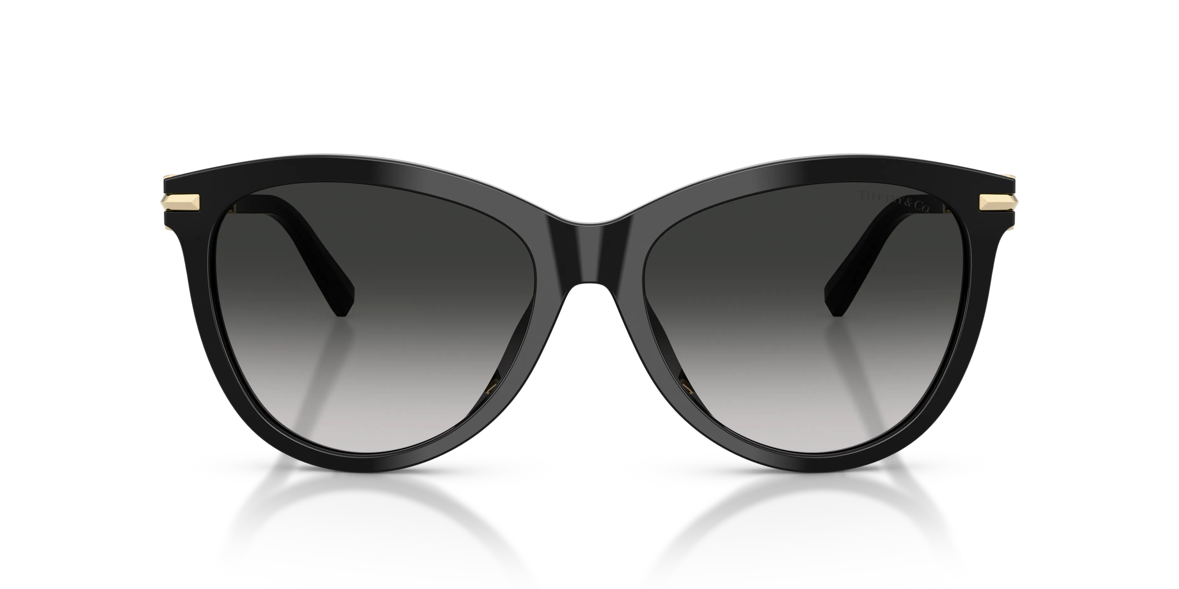 Tiffany TF4258BU 80013C Occhiali da sole Acetato Nero Grigio Pantos Normale Sfumato - immagine 3