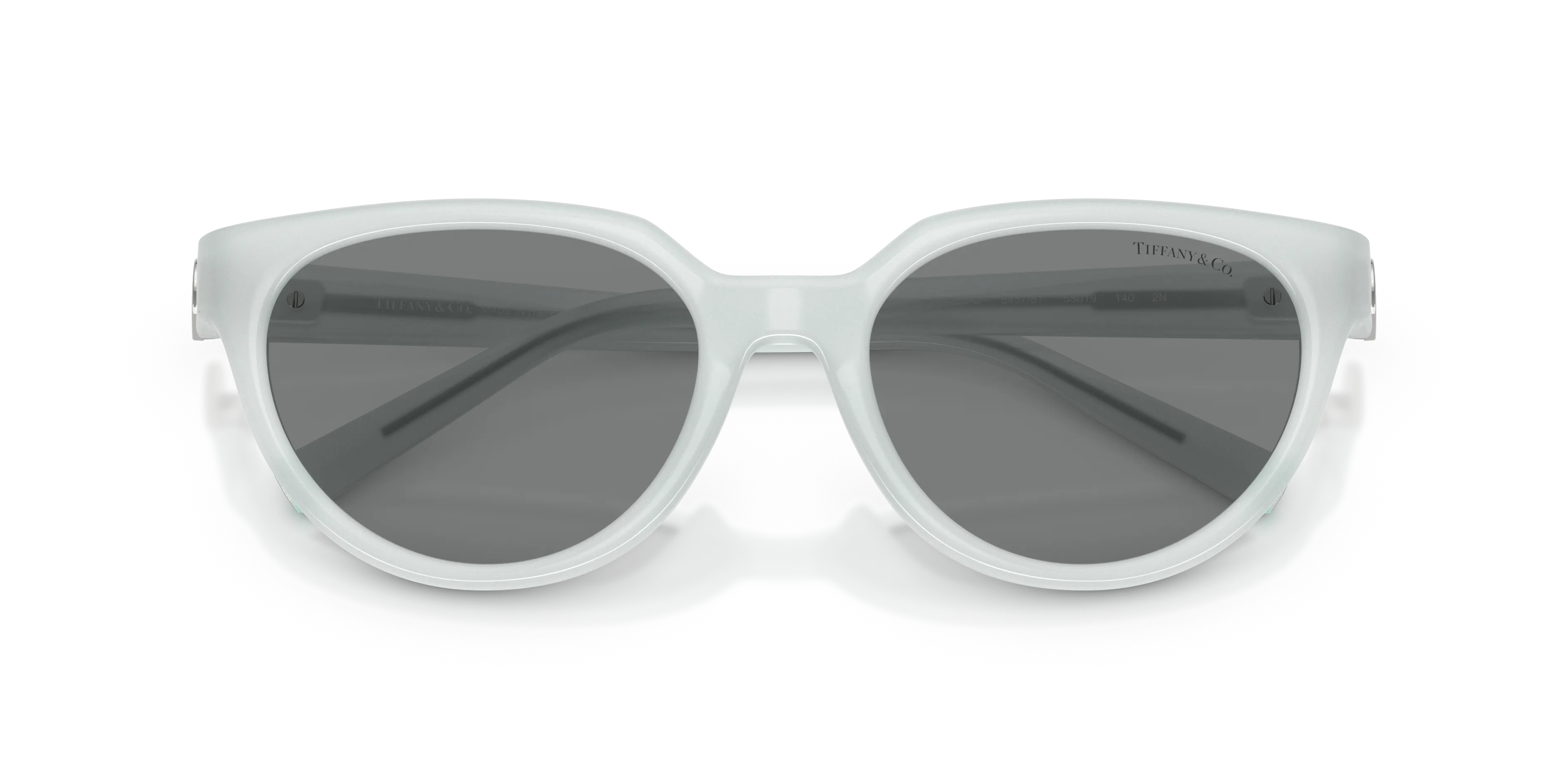 Tiffany TF4256D 845787 Occhiali da sole Iniettato Grigio Grigio Cat Eye Normale - immagine 2