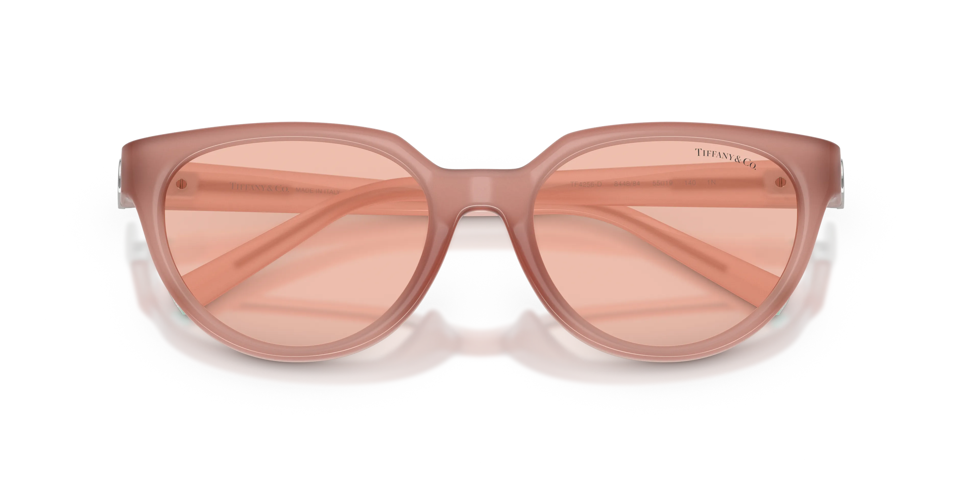 Tiffany TF4256D 844884 Occhiali da sole Iniettato Rosa Rosa Cat Eye Normale - immagine 2