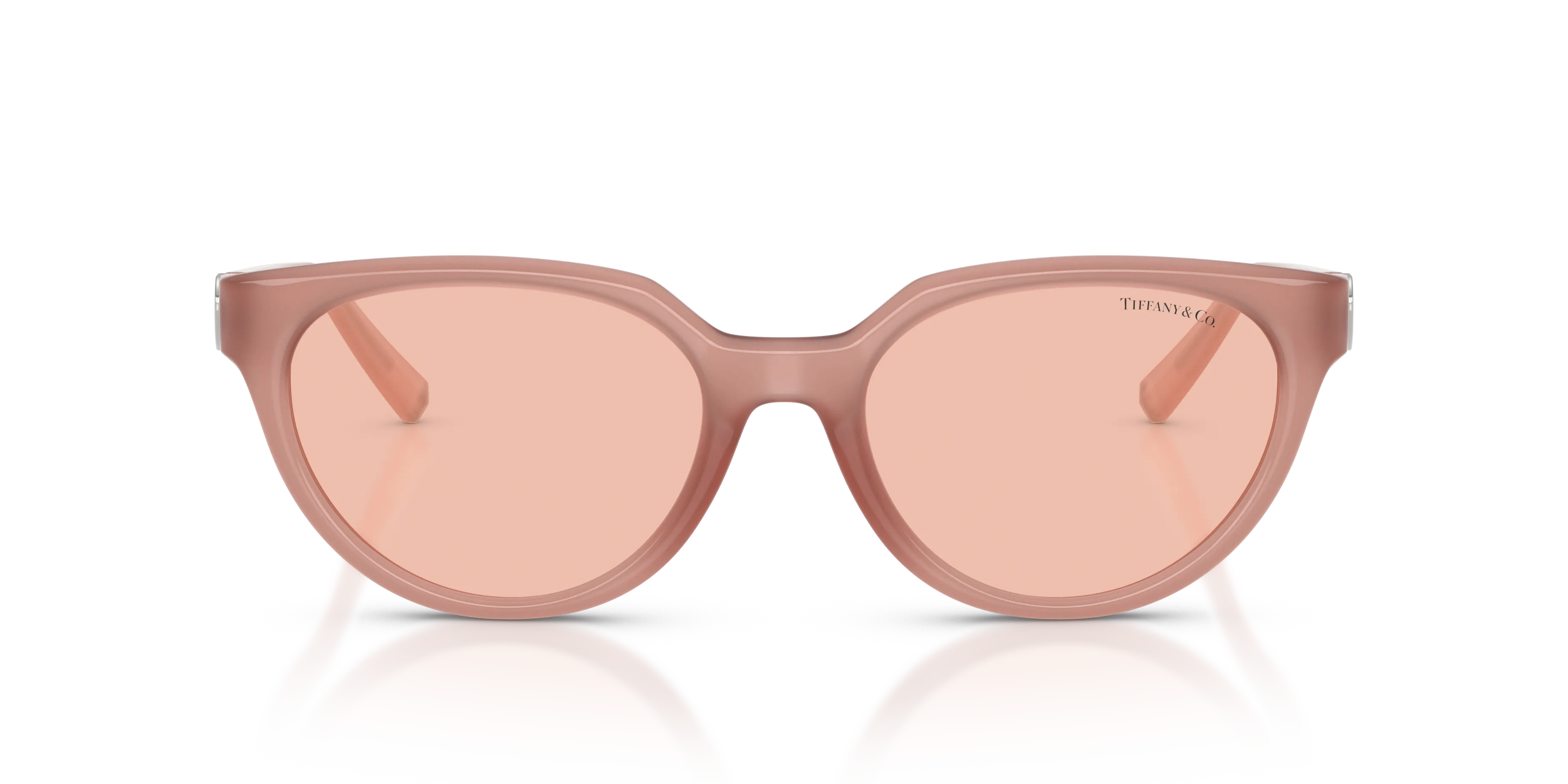 Tiffany TF4256D 844884 Occhiali da sole Iniettato Rosa Rosa Cat Eye Normale - immagine 3