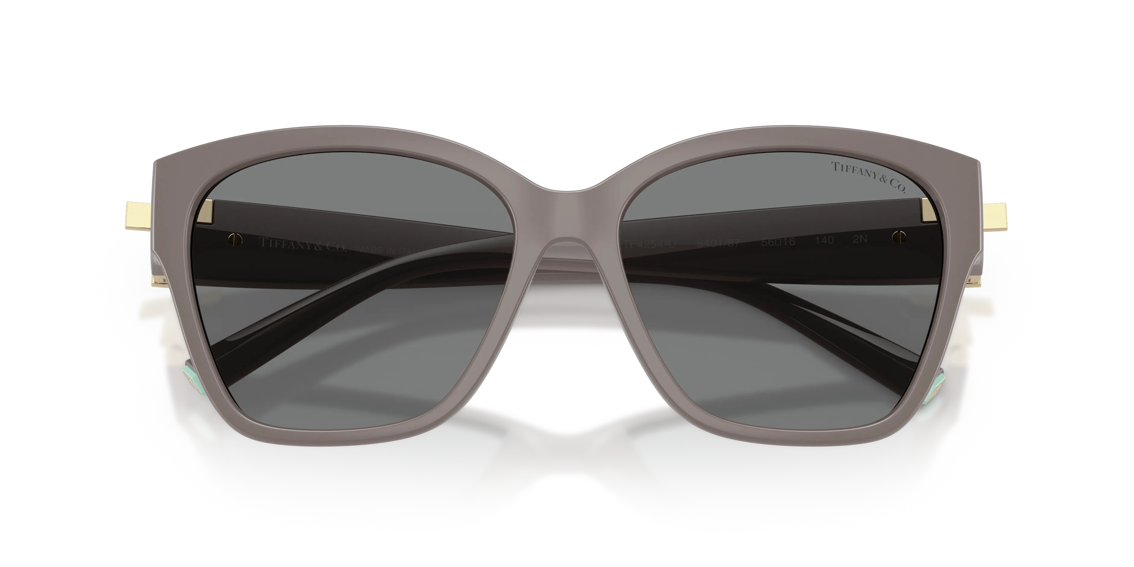 Tiffany TF4254U 840187 Occhiali da sole Iniettato Marrone Grigio Squadrata Normale - immagine 2