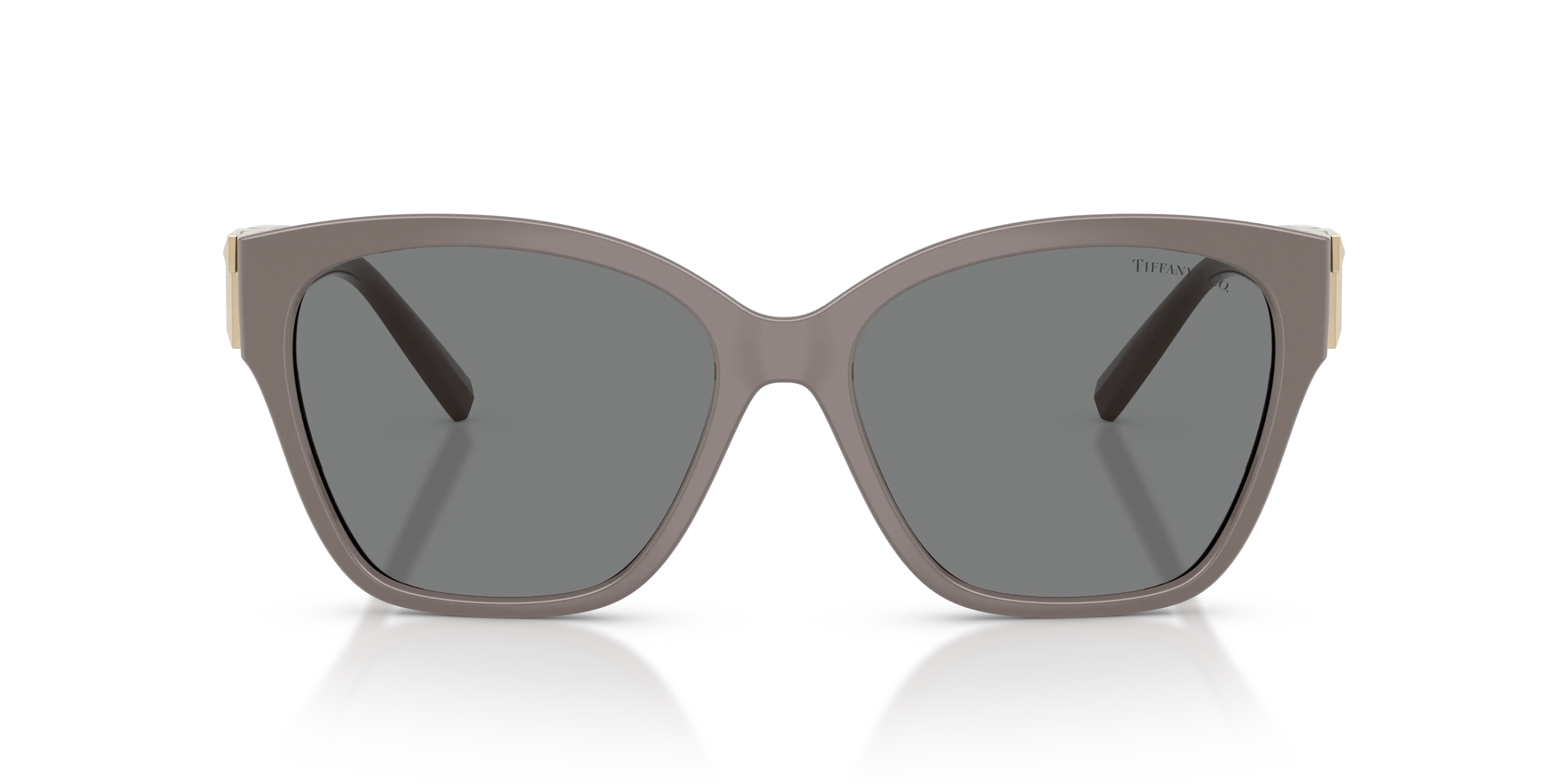 Tiffany TF4254U 840187 Occhiali da sole Iniettato Marrone Grigio Squadrata Normale - immagine 3
