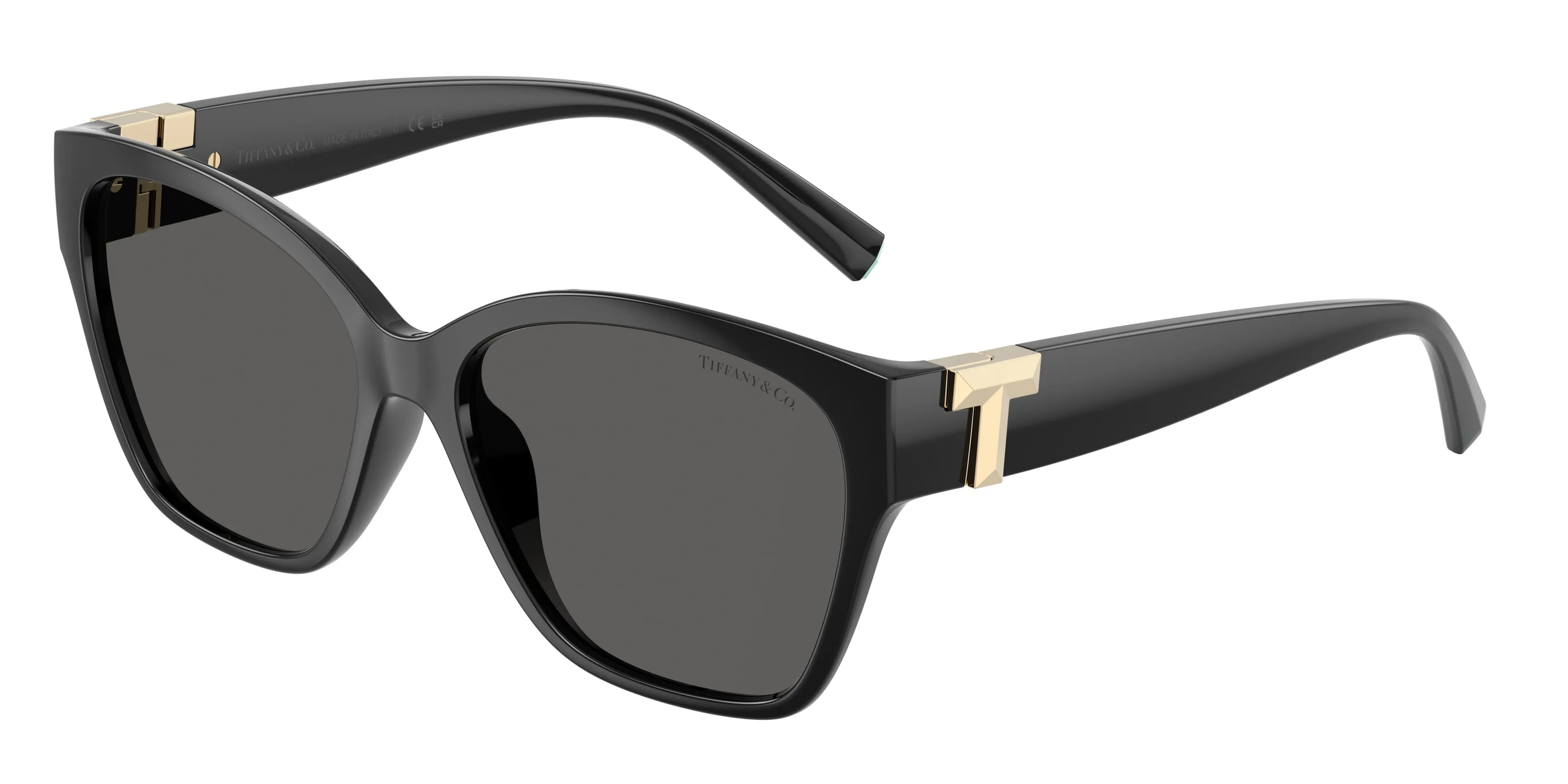 Tiffany TF4254U 8001S4 Occhiali da sole Iniettato Nero Grigio Squadrata Normale - immagine 1
