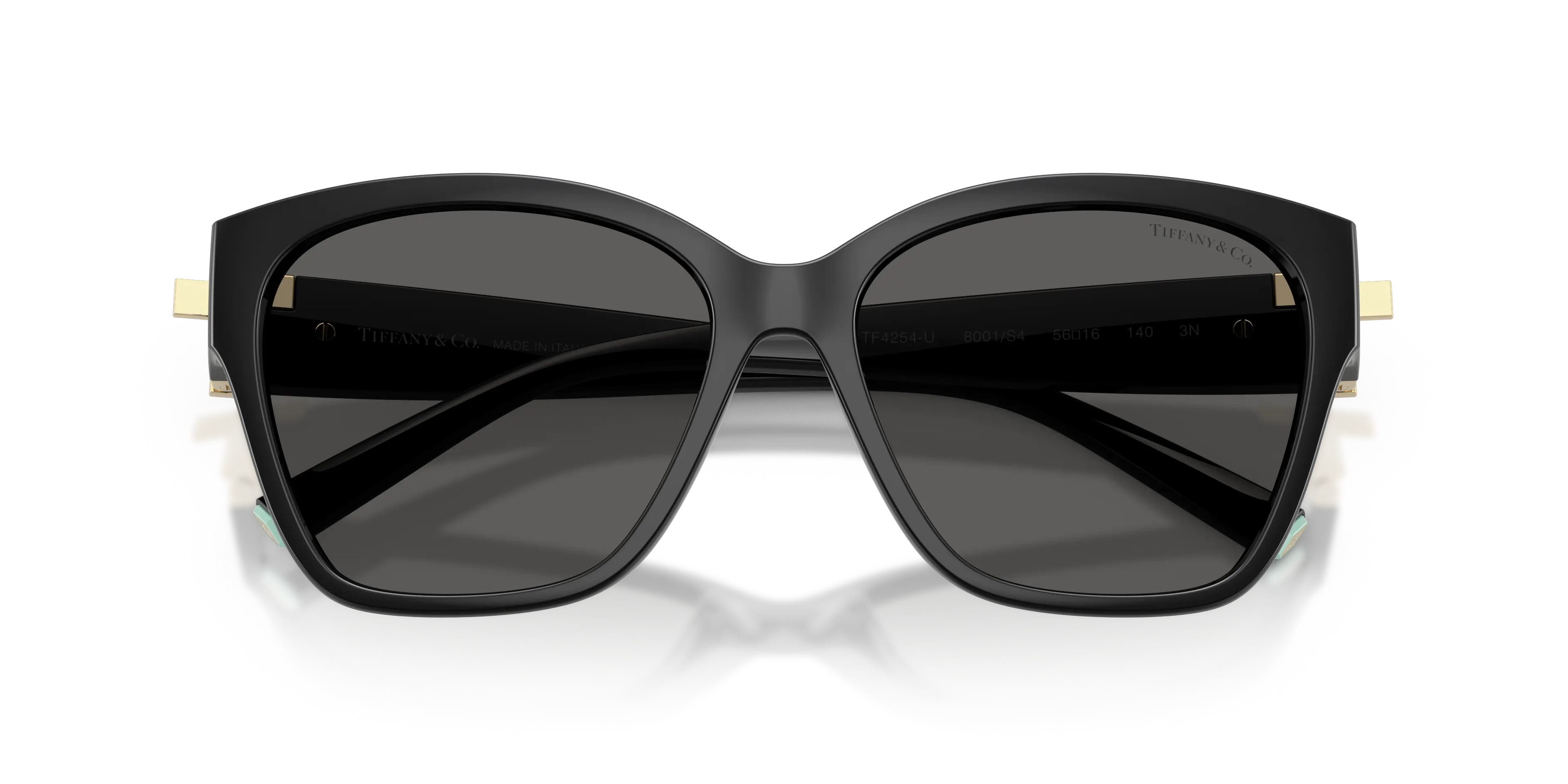 Tiffany TF4254U 8001S4 Occhiali da sole Iniettato Nero Grigio Squadrata Normale - immagine 2