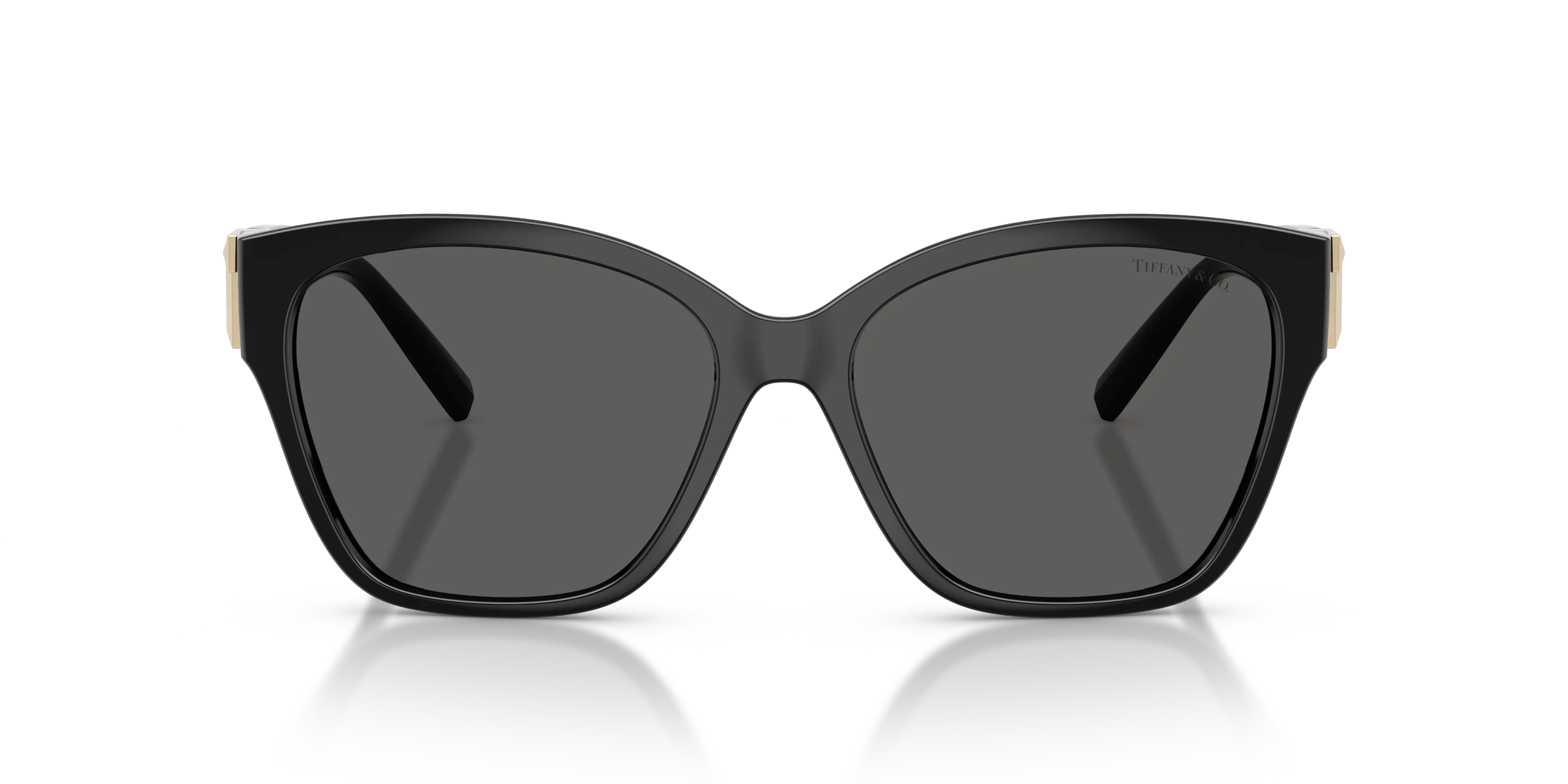 Tiffany TF4254U 8001S4 Occhiali da sole Iniettato Nero Grigio Squadrata Normale - immagine 3