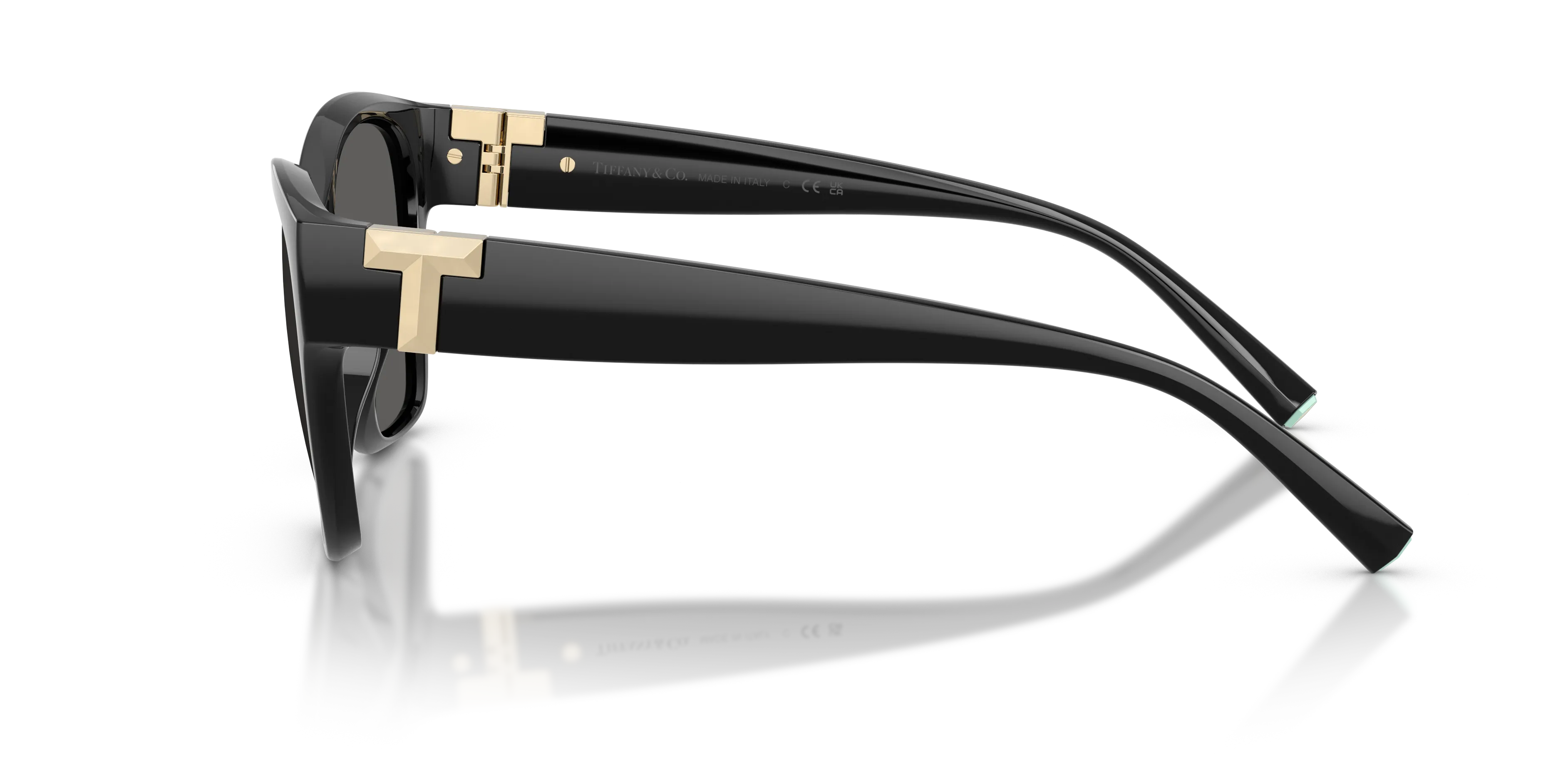 Tiffany TF4254U 8001S4 Occhiali da sole Iniettato Nero Grigio Squadrata Normale - immagine 4