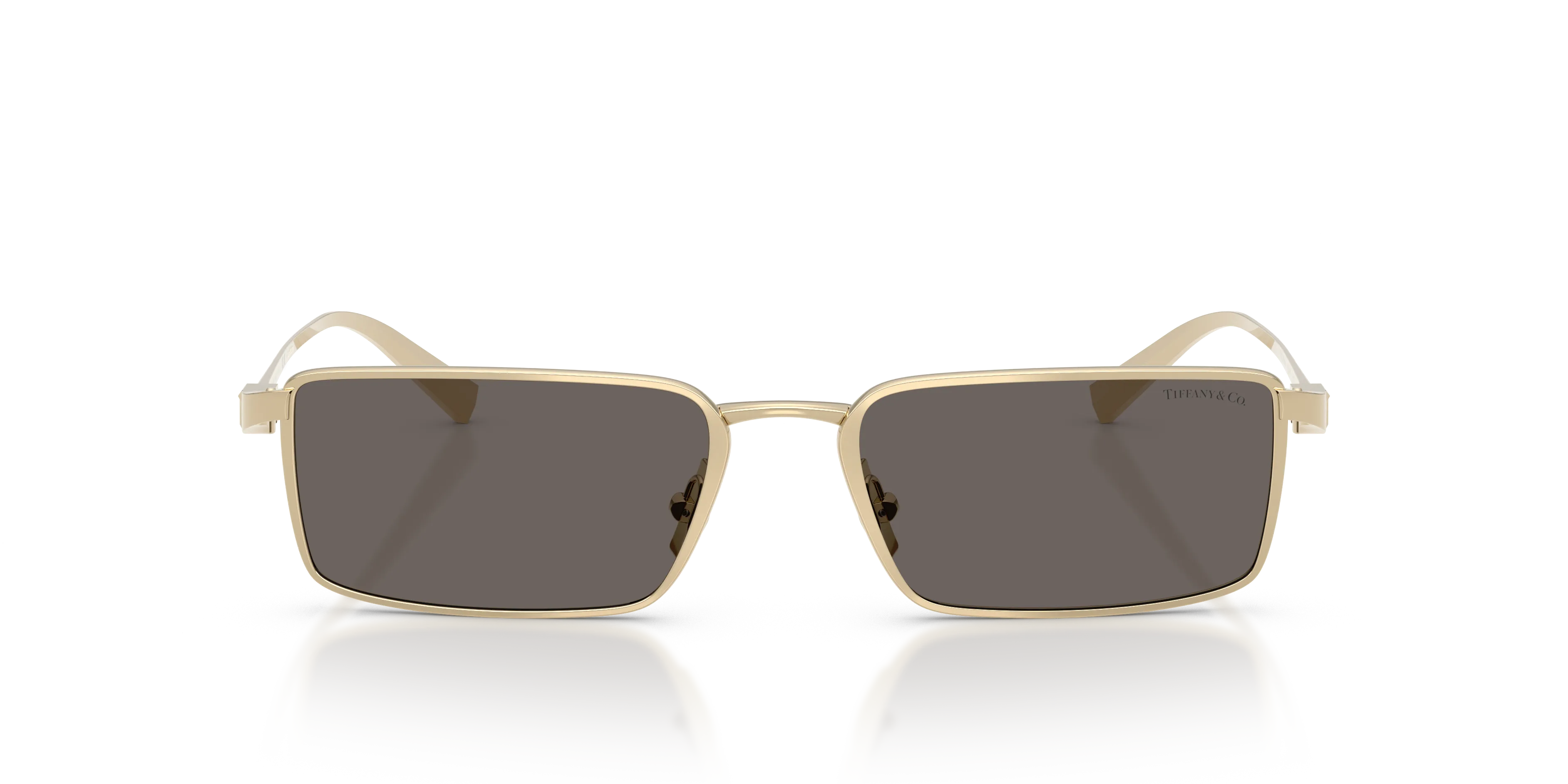 Tiffany TF3121KB 6220B1 Occhiali da sole Metallo Oro Grigio Squadrata Normale - immagine 3