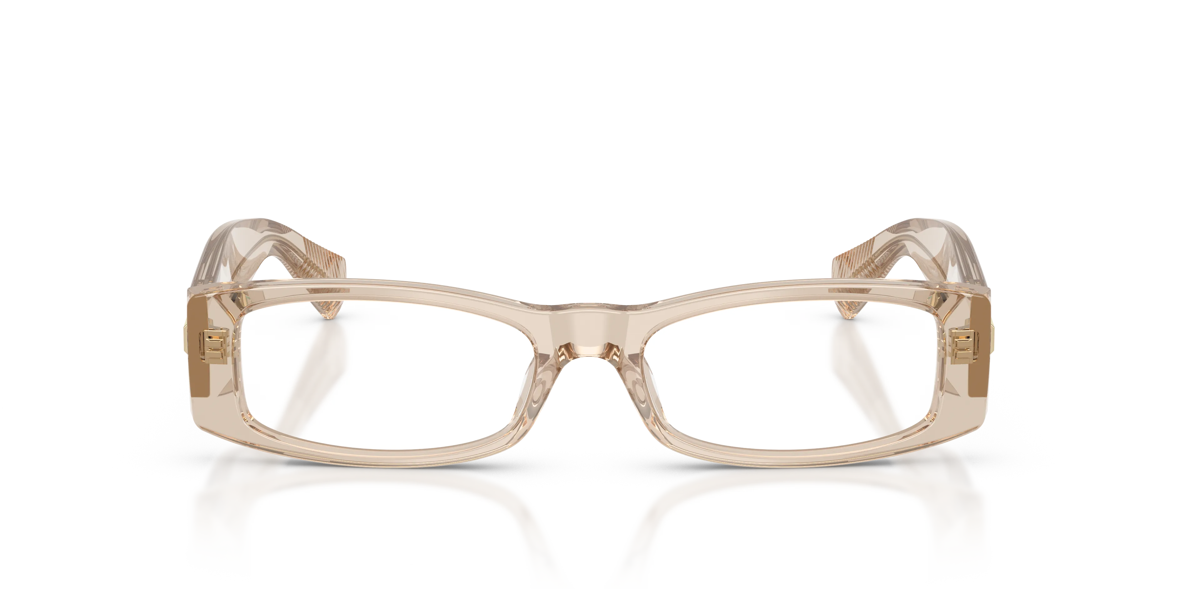Tiffany TF2294U 8445 Montature da vista Acetato Marrone Trasparente Squadrata Normale - immagine 3