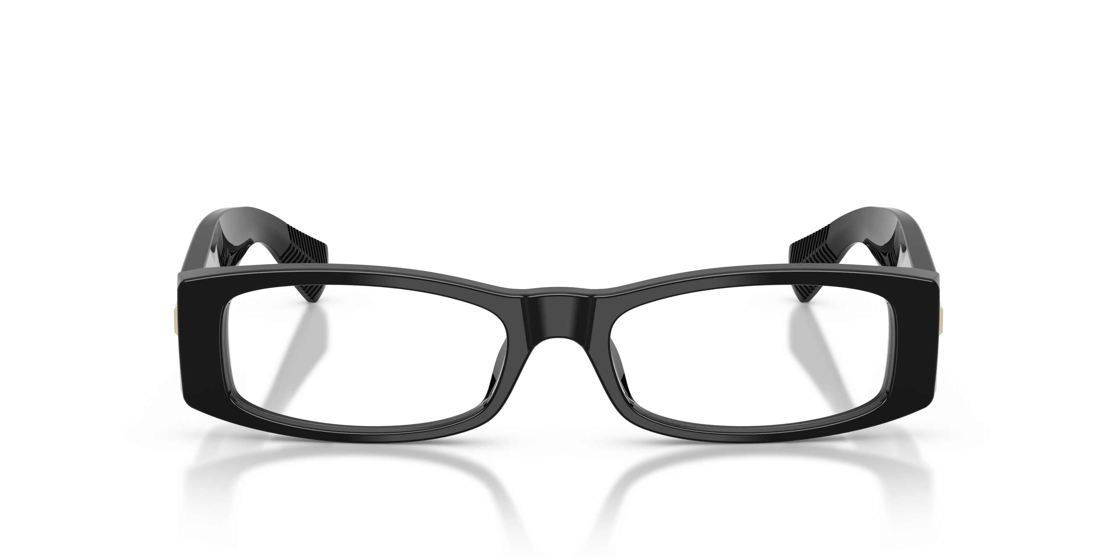 Tiffany TF2294U 8001 Montature da vista Acetato Nero Trasparente Squadrata Normale - immagine 3