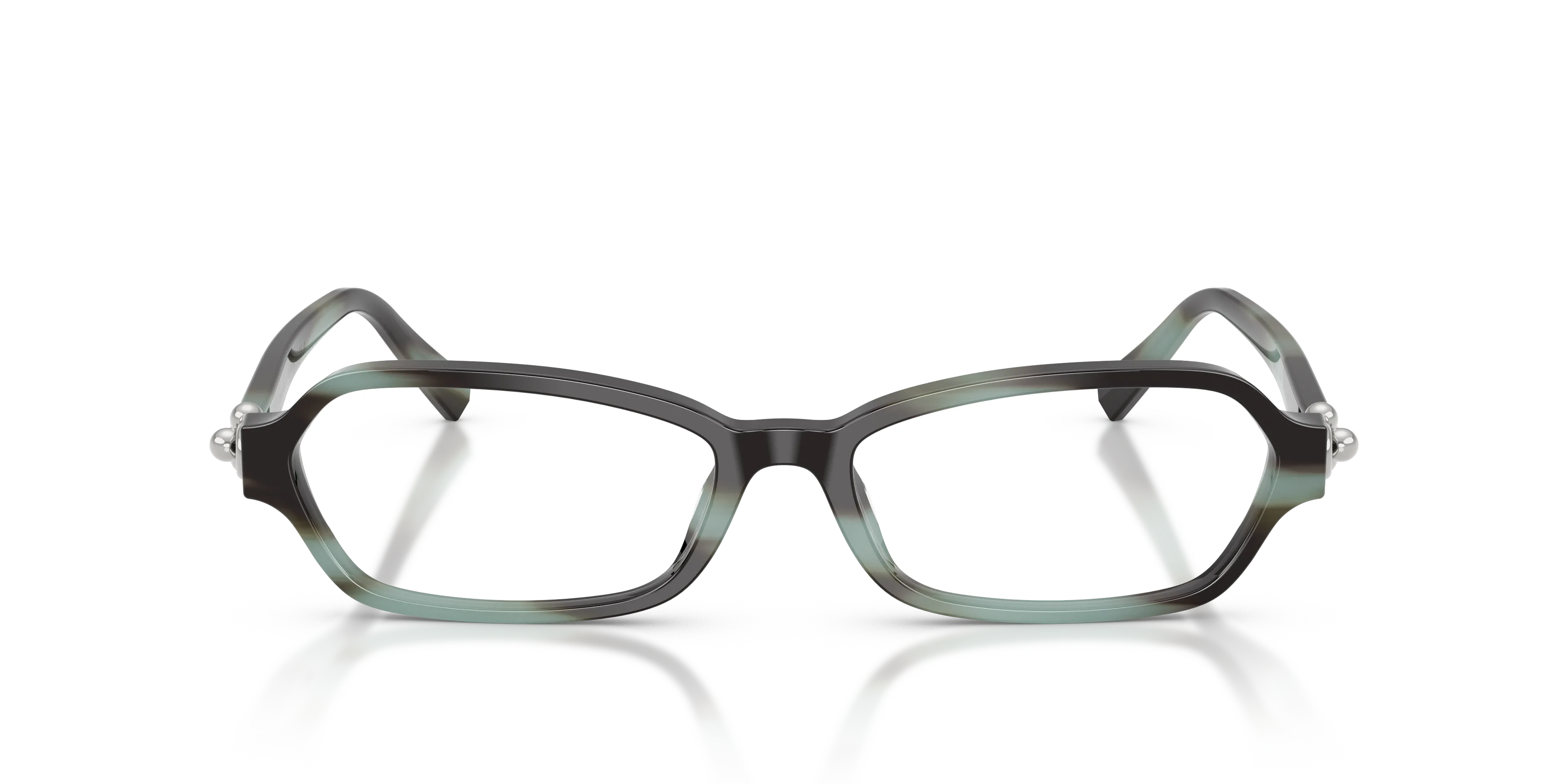 Tiffany TF2293U 8443 Montature da vista Acetato Tartaruga Trasparente Geometrica Normale - immagine 3