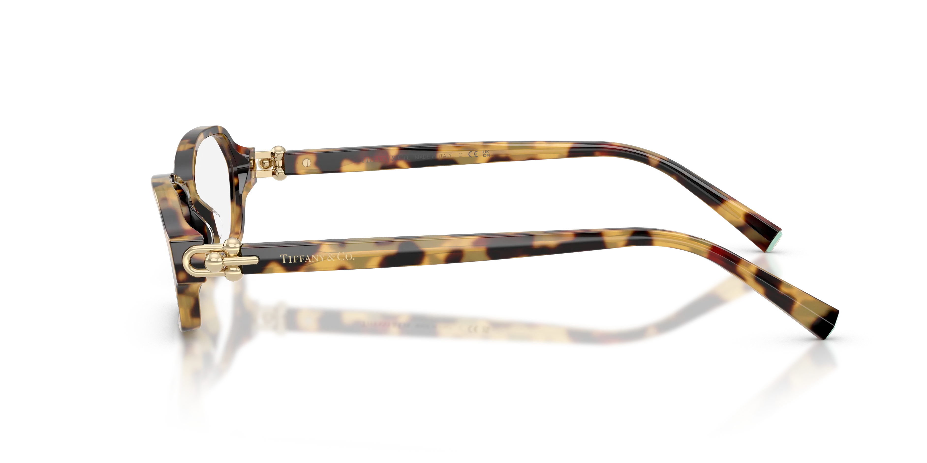 Tiffany TF2293U 8064 Montature da vista Acetato Tartaruga Trasparente Geometrica Normale - immagine 4