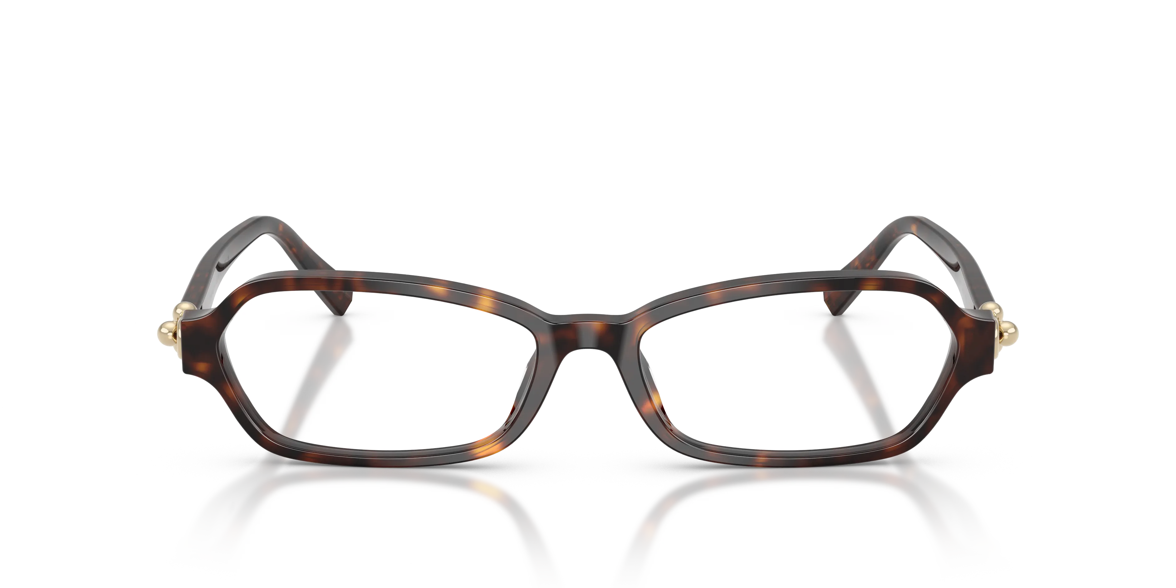 Tiffany TF2293U 8015 Montature da vista Acetato Tartaruga Trasparente Geometrica Normale - immagine 3