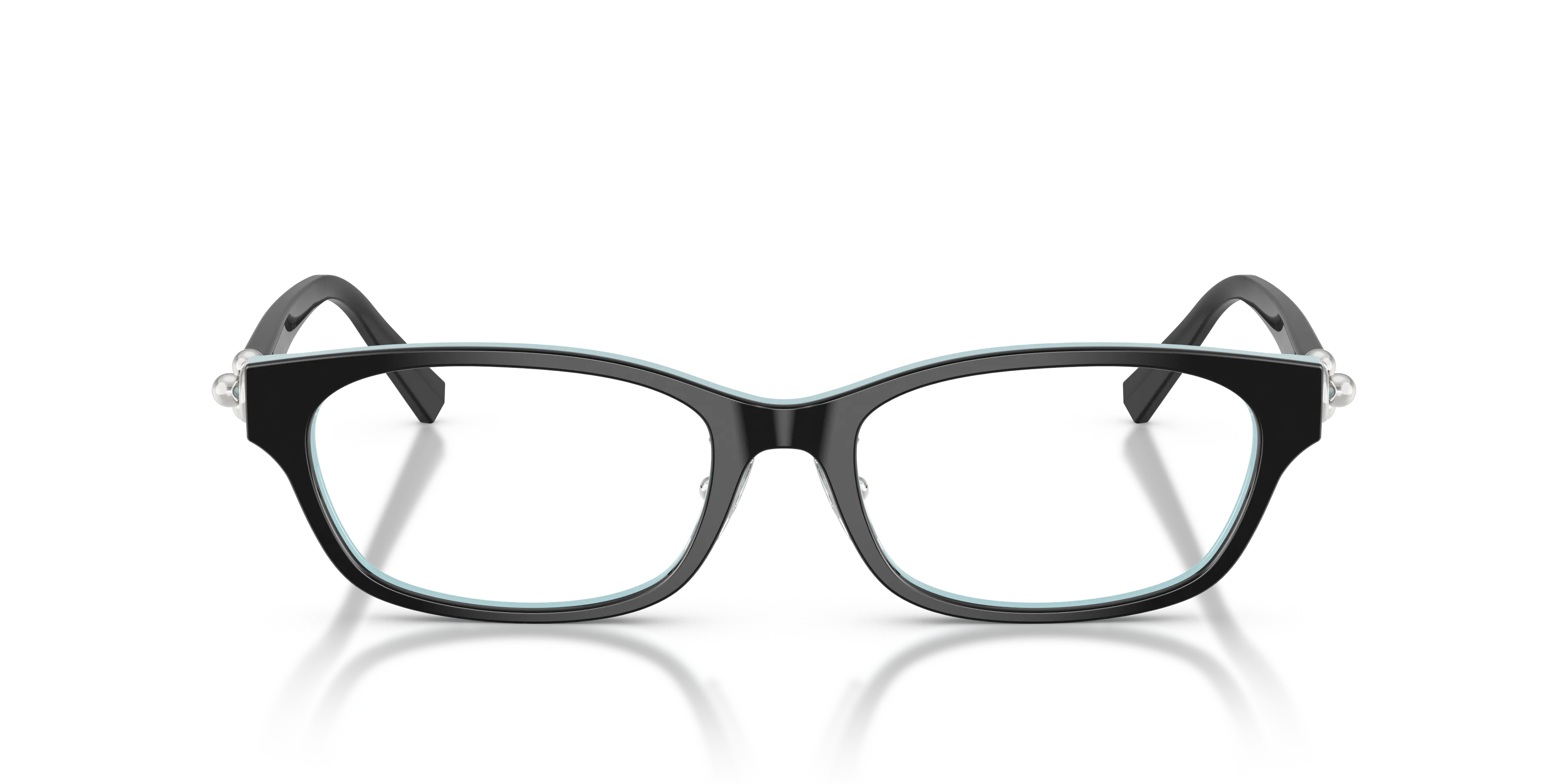 Tiffany TF2291D 8055 Montature da vista Acetato Nero Trasparente Pillow Normale - immagine 3
