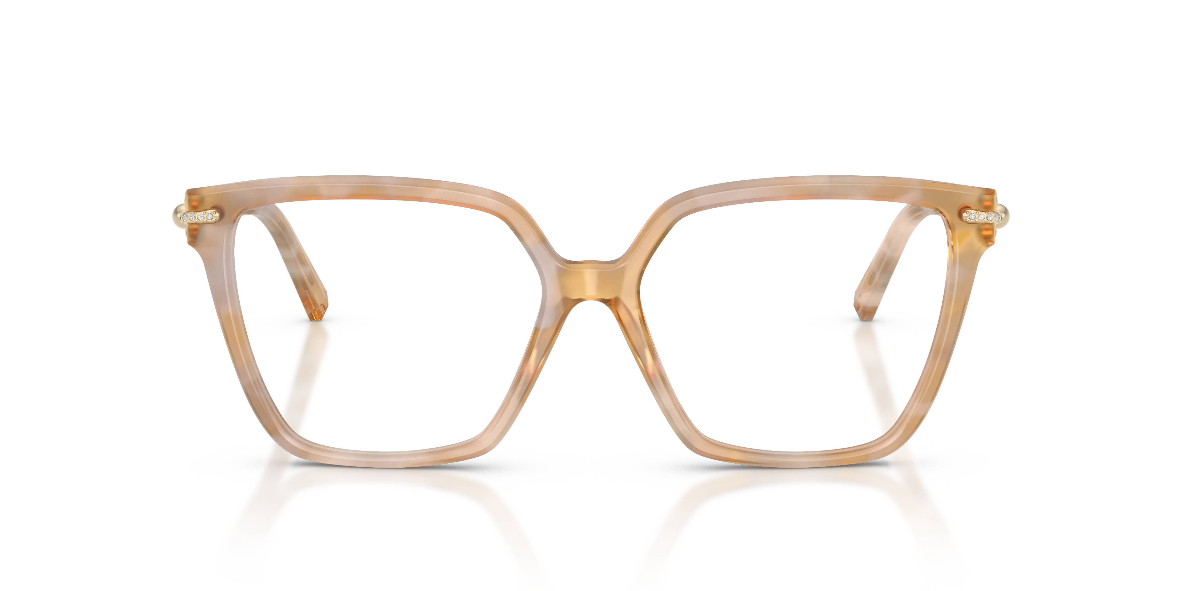 Tiffany TF2290BU 8451 Montature da vista Acetato Tartaruga Trasparente Squadrata Normale - immagine 3
