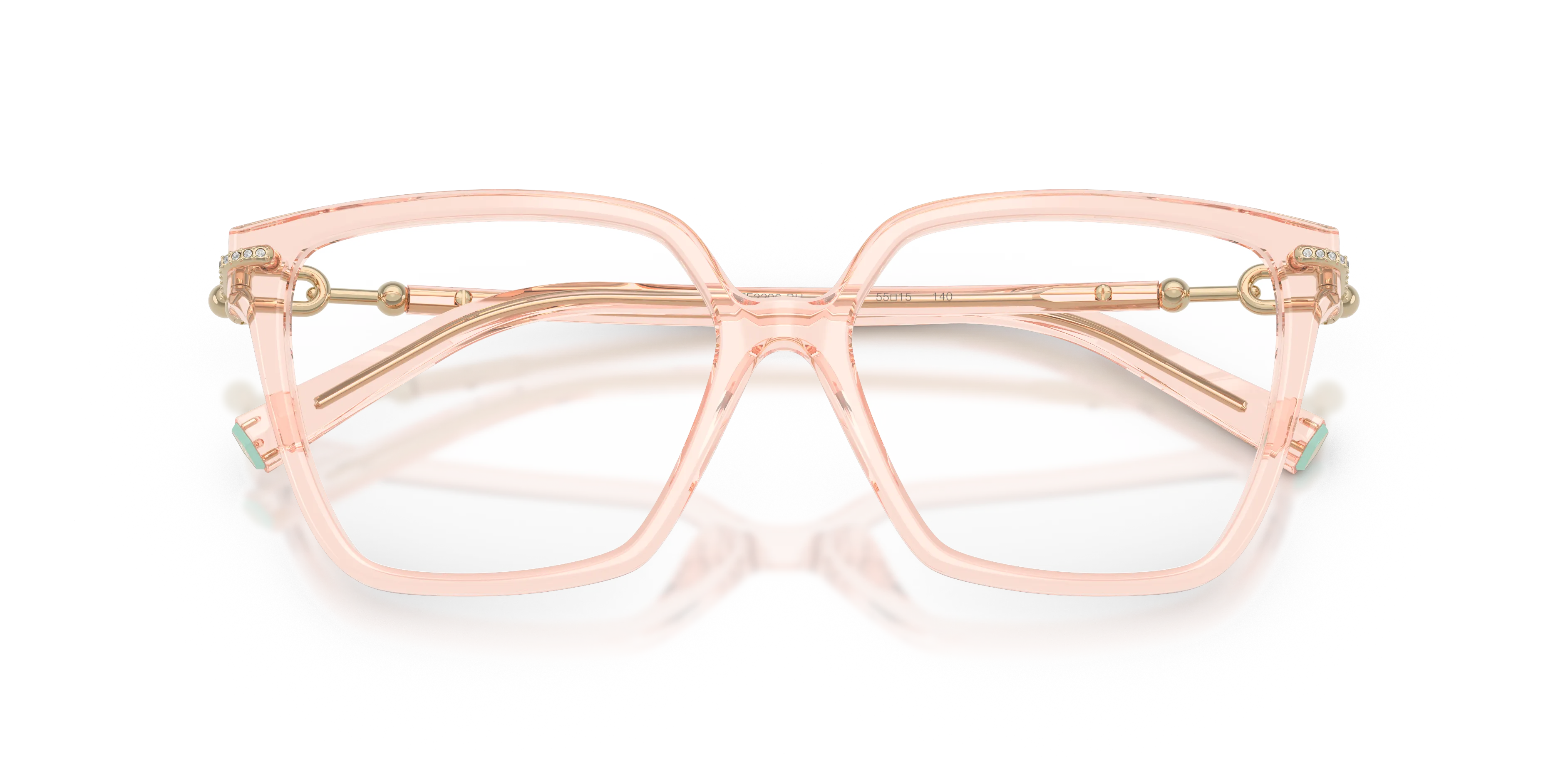Tiffany TF2290BU 8278 Montature da vista Acetato Trasparente Trasparente Squadrata Normale - immagine 2