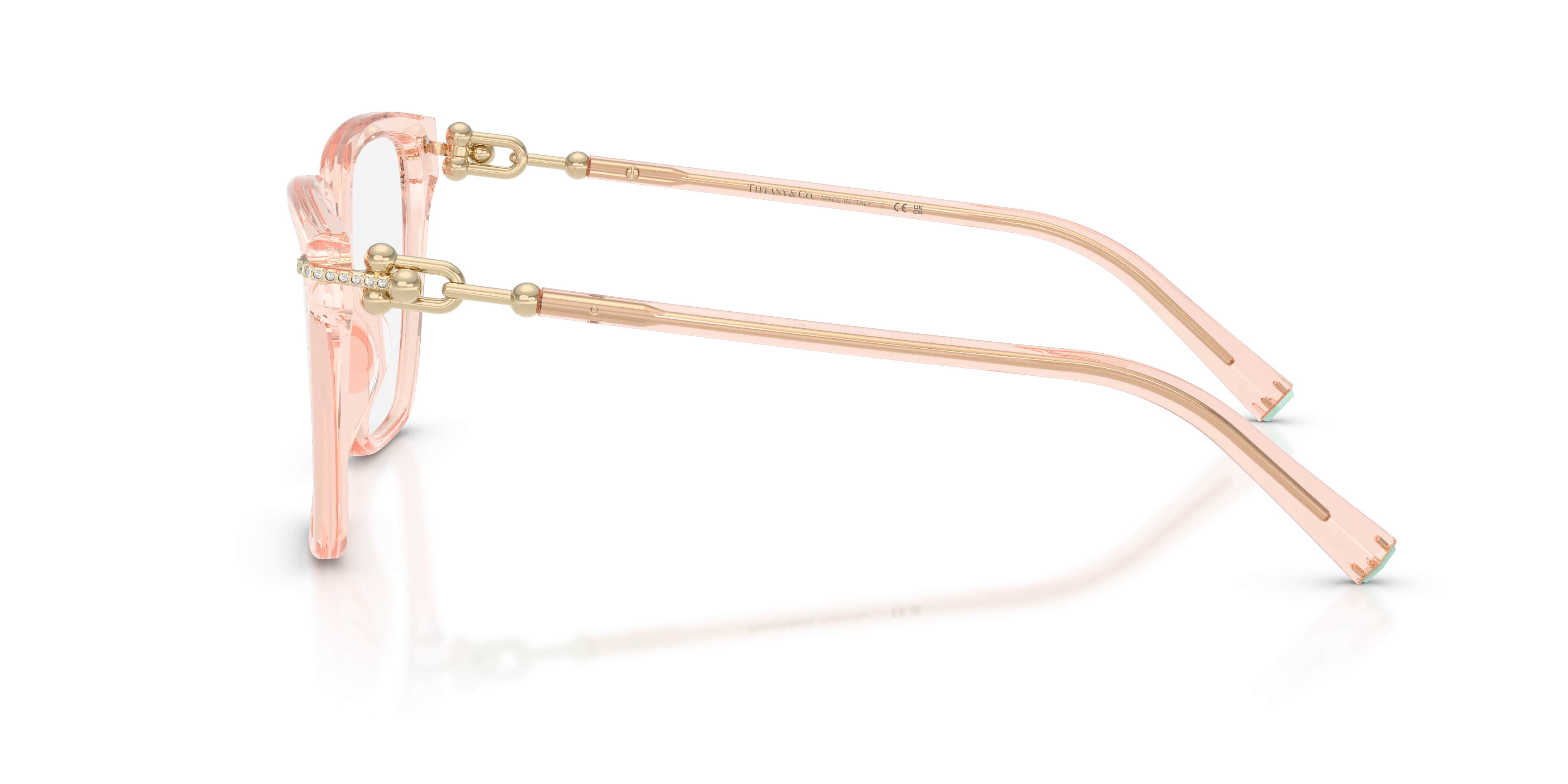 Tiffany TF2290BU 8278 Montature da vista Acetato Trasparente Trasparente Squadrata Normale - immagine 4