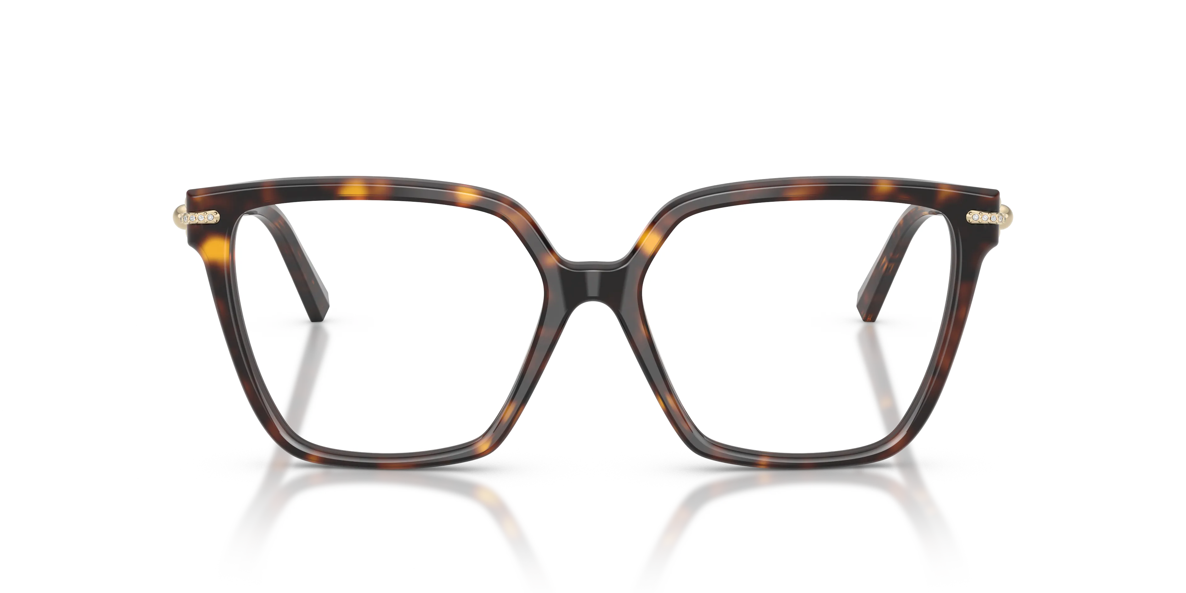 Tiffany TF2290BU 8015 Montature da vista Acetato Tartaruga Trasparente Squadrata Normale - immagine 3