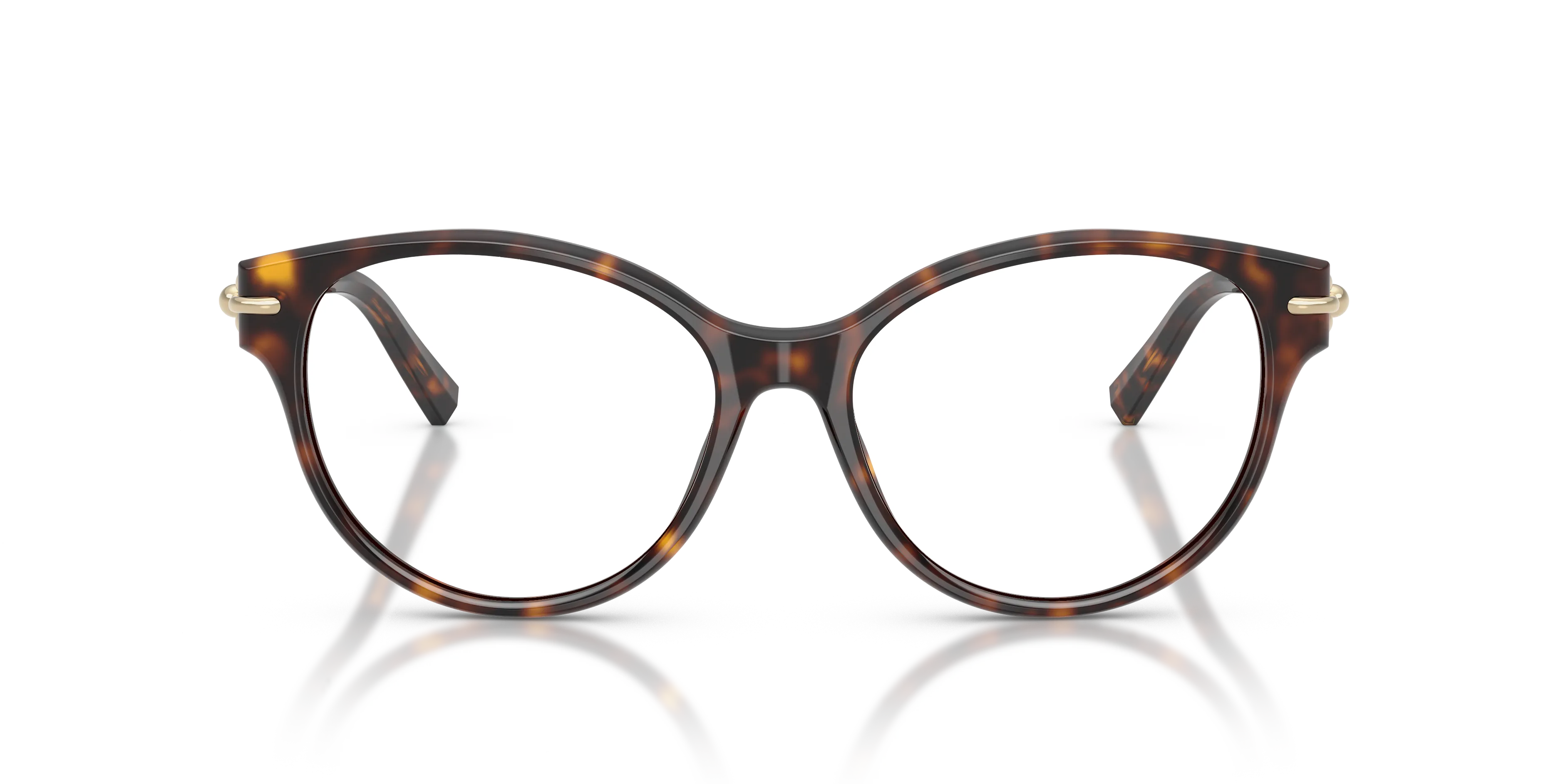 Tiffany TF2289 8015 Montature da vista Acetato Tartaruga Trasparente Cat Eye Normale - immagine 3