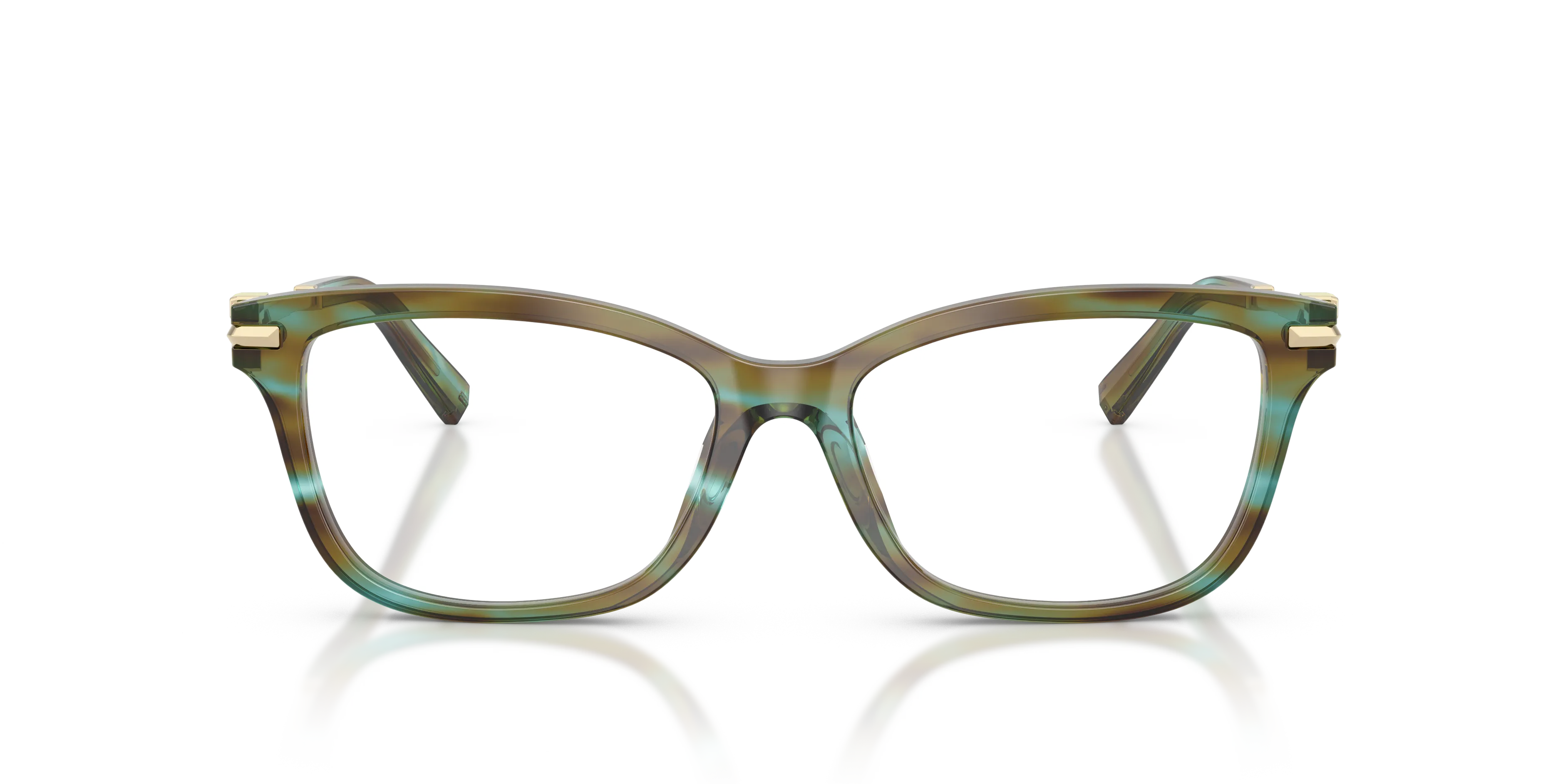 Tiffany TF2288B 8124 Montature da vista Acetato Blu Trasparente Pillow Normale - immagine 3