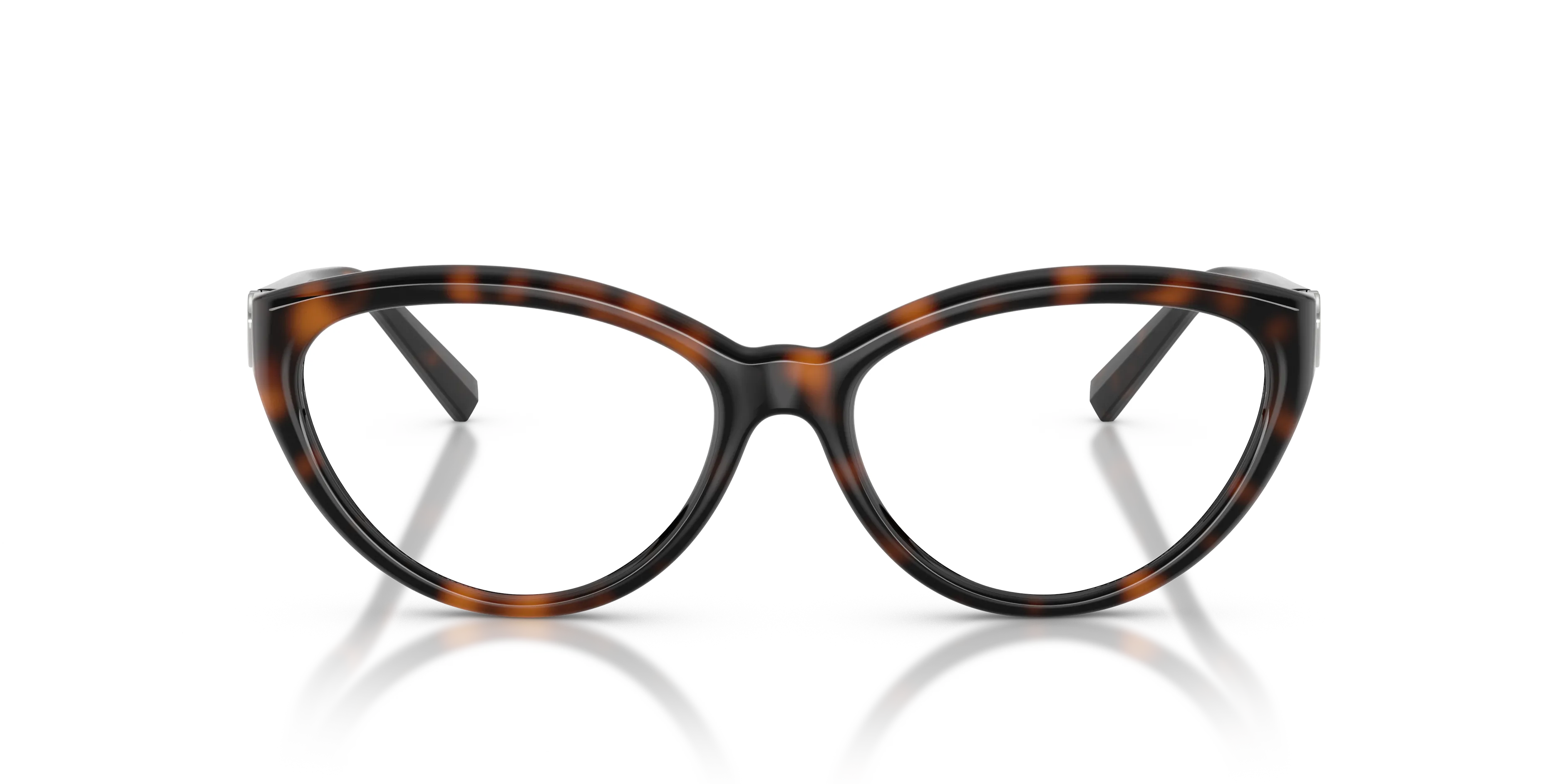 Tiffany TF2287U 8015 Montature da vista Iniettato Tartaruga Trasparente Cat Eye Normale - immagine 3