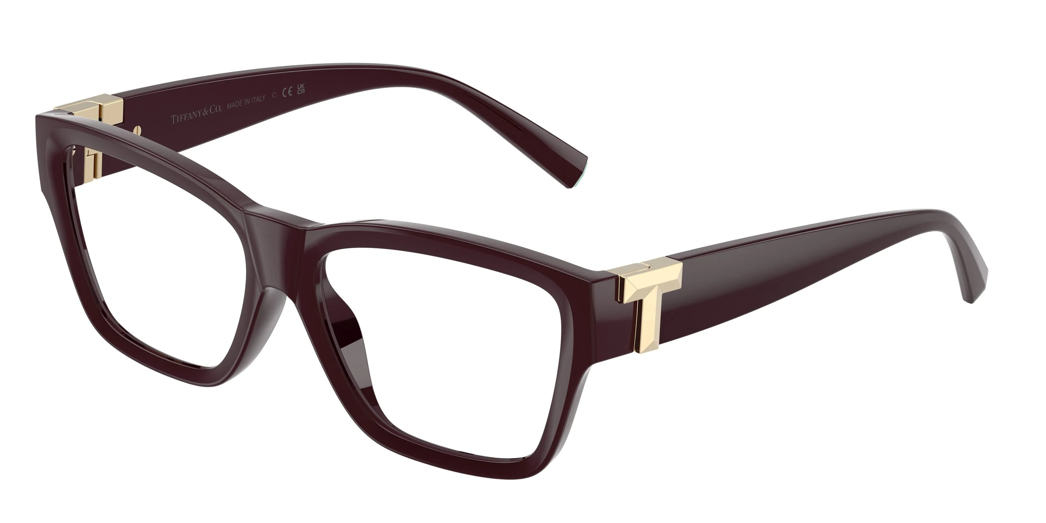 Tiffany TF2285U 8447 Montature da vista Iniettato Viola Trasparente Squadrata Normale - immagine 1