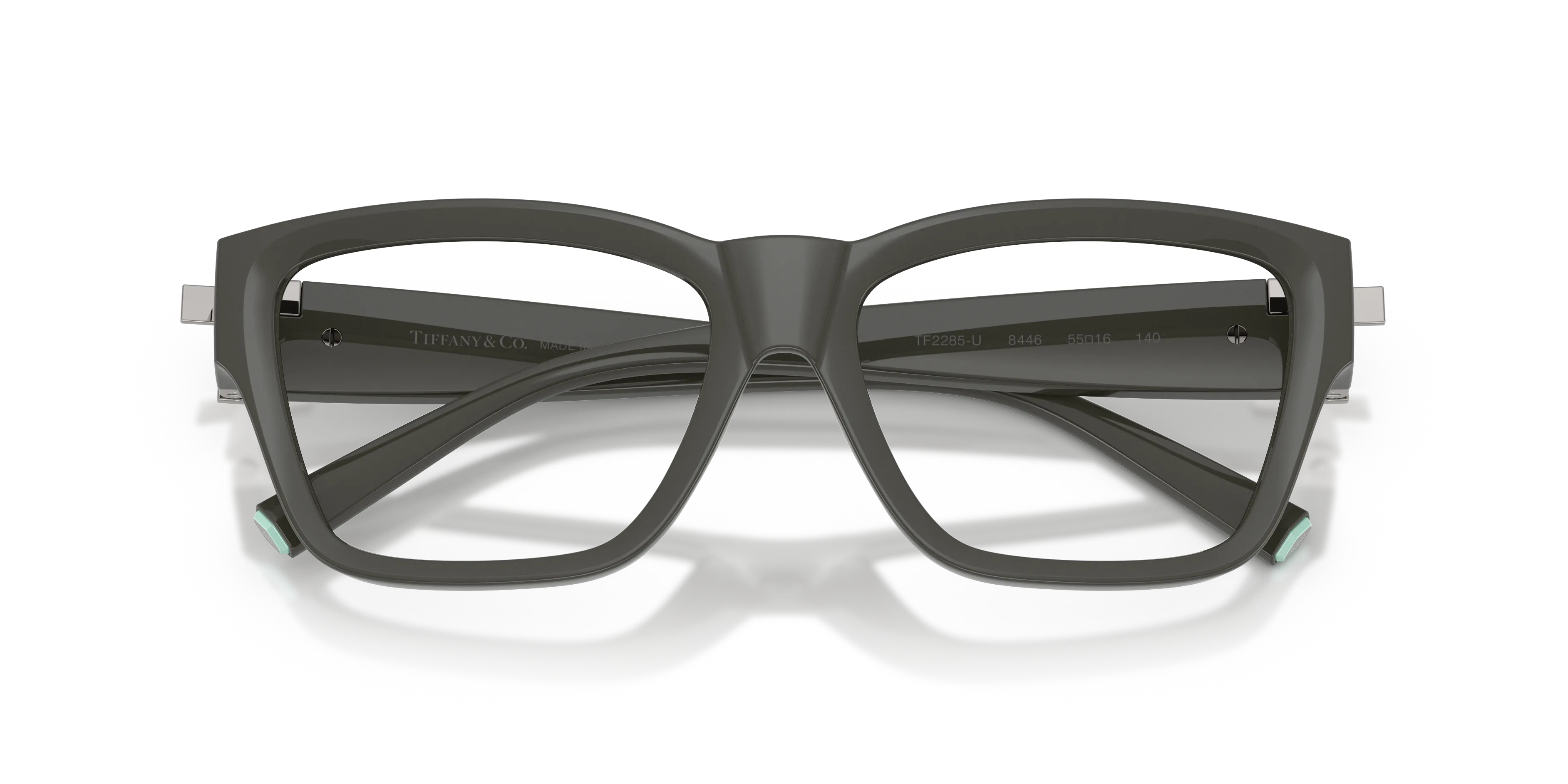 Tiffany TF2285U 8446 Montature da vista Iniettato Marrone Trasparente Squadrata Normale - immagine 2