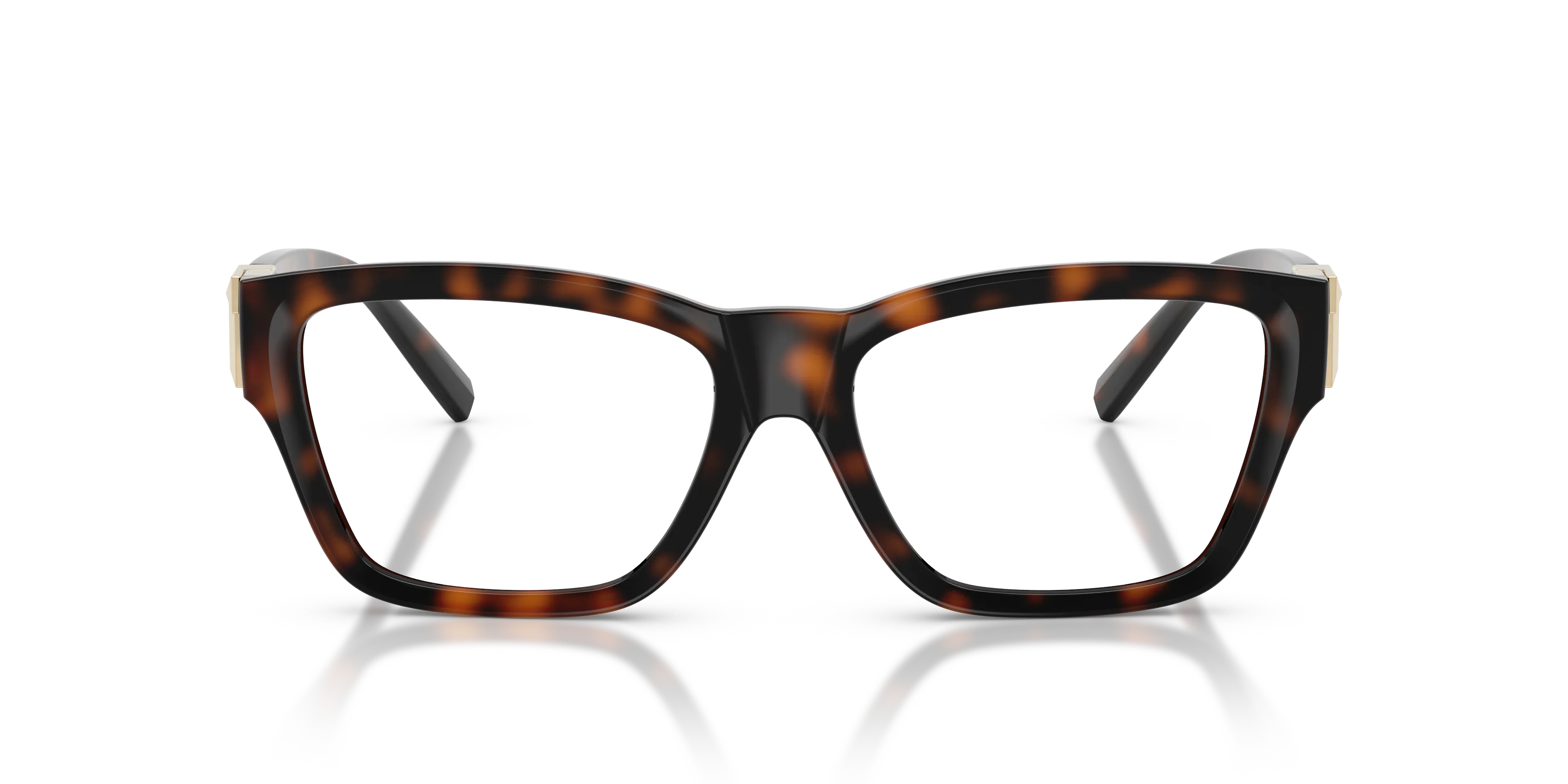 Tiffany TF2285U 8015 Montature da vista Iniettato Tartaruga Trasparente Squadrata Normale - immagine 3