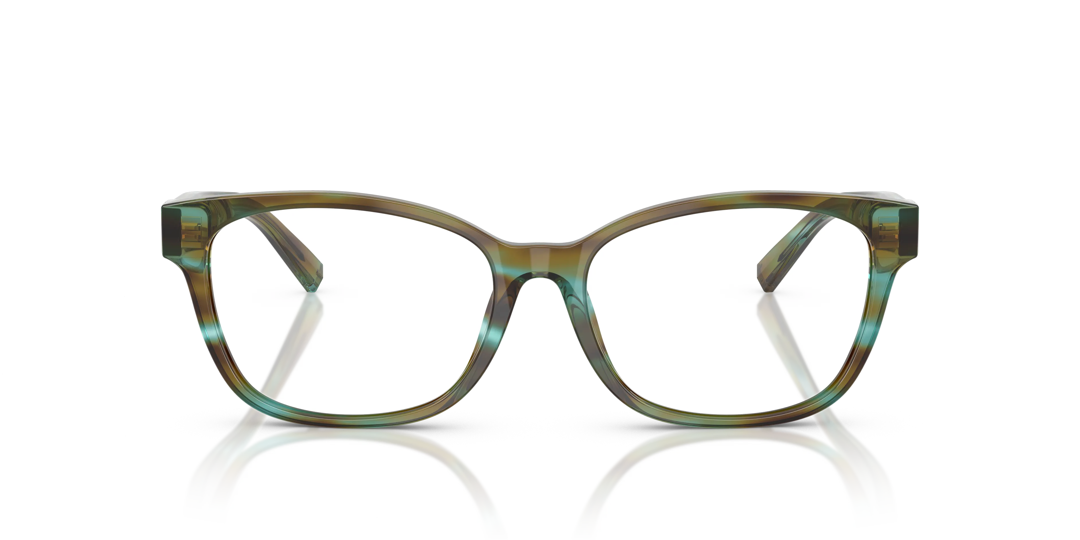 Tiffany TF2270B 8124 Montature da vista Acetato Blu Trasparente Pillow Normale - immagine 3
