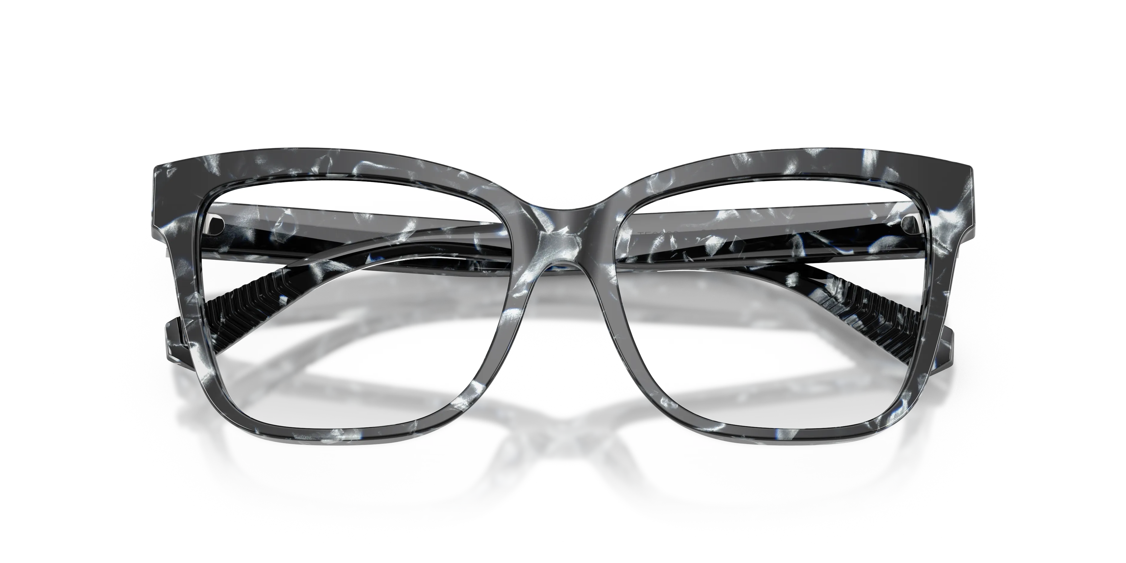 Tiffany TF2260 8428 Montature da vista Acetato Tartaruga Trasparente Cat Eye Normale - immagine 2