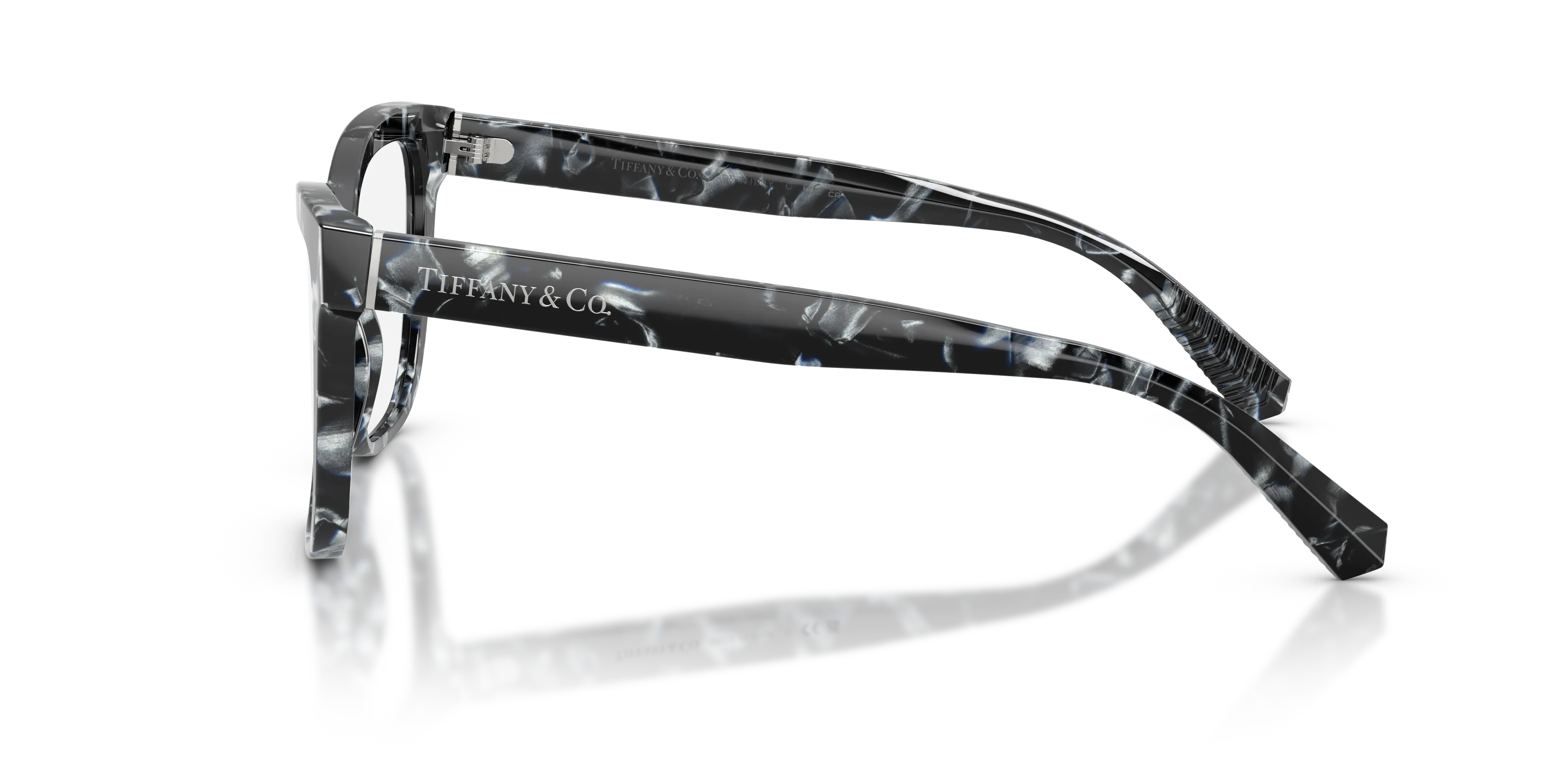 Tiffany TF2260 8428 Montature da vista Acetato Tartaruga Trasparente Cat Eye Normale - immagine 4