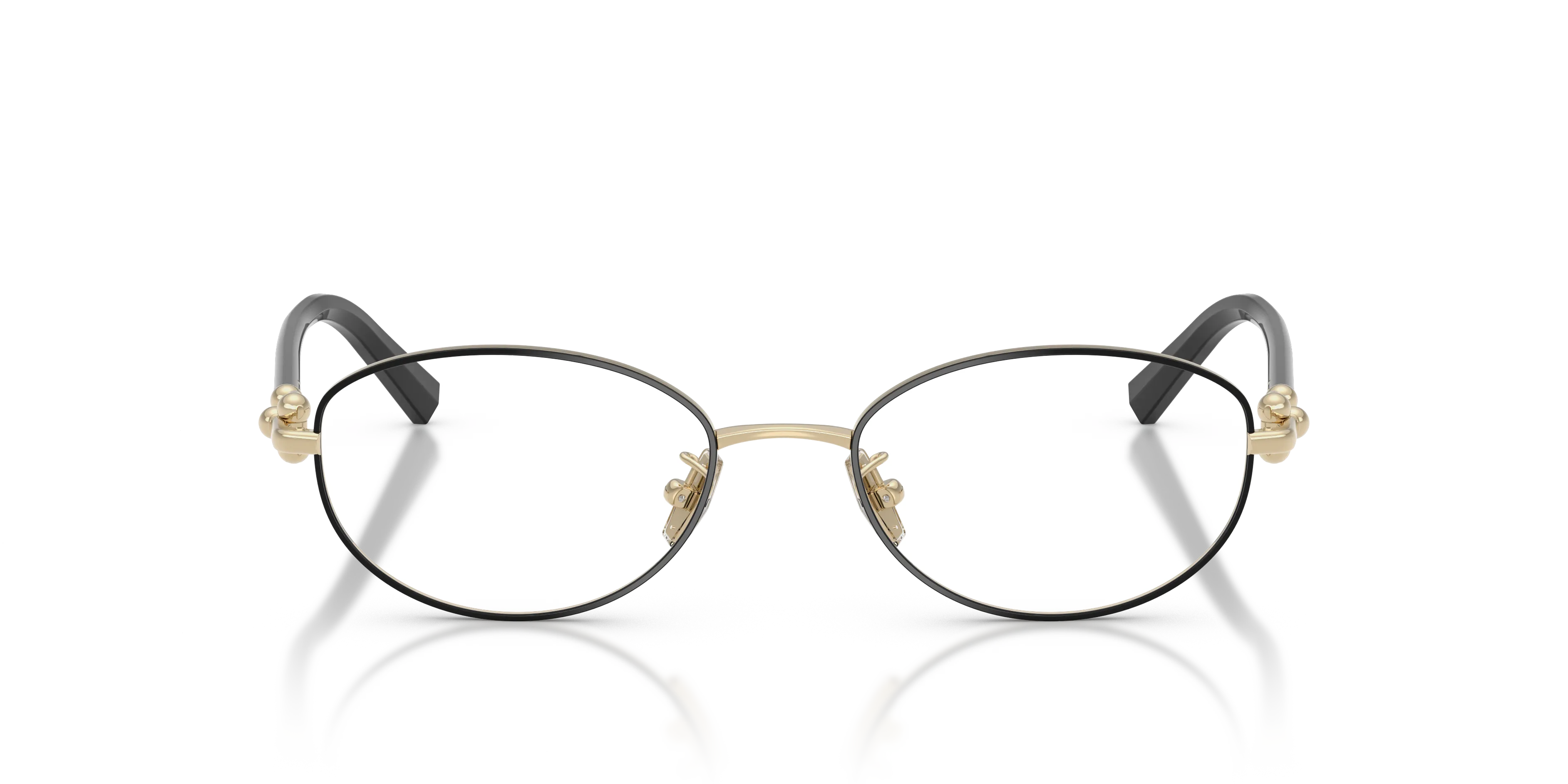 Tiffany TF1176D 6164 Montature da vista Metallo Nero Trasparente Rotonda Normale - immagine 3