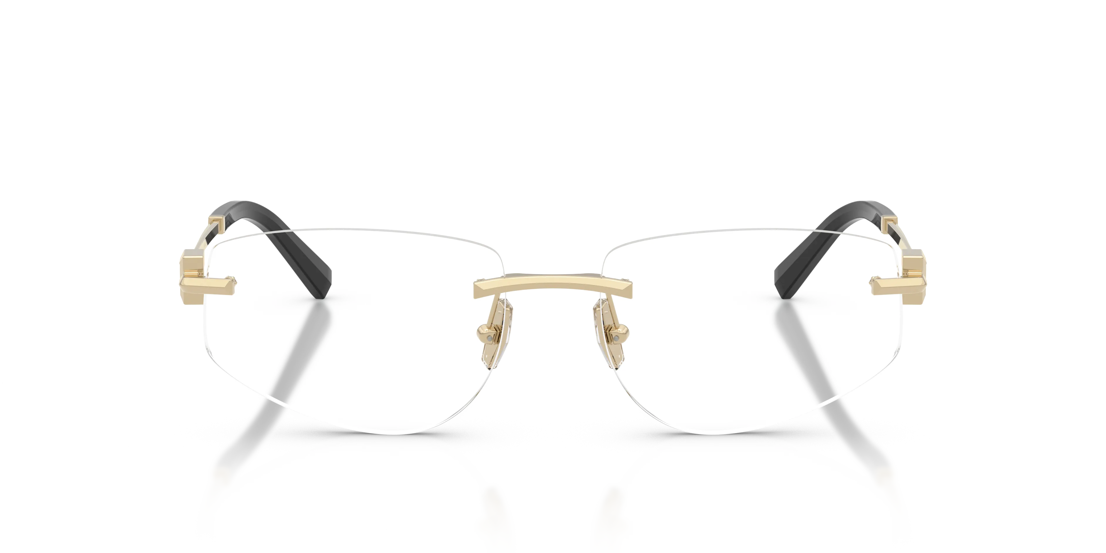 Tiffany TF1175 6021 Montature da vista Metallo Oro Trasparente Geometrica Normale - immagine 3