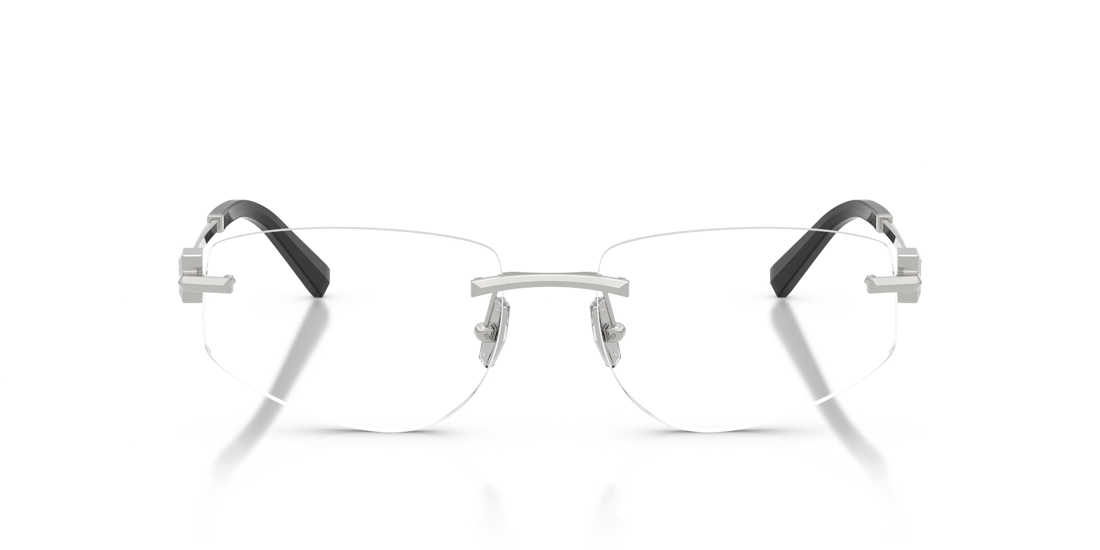 Tiffany TF1175 6001 Montature da vista Metallo Argento Trasparente Geometrica Normale - immagine 3