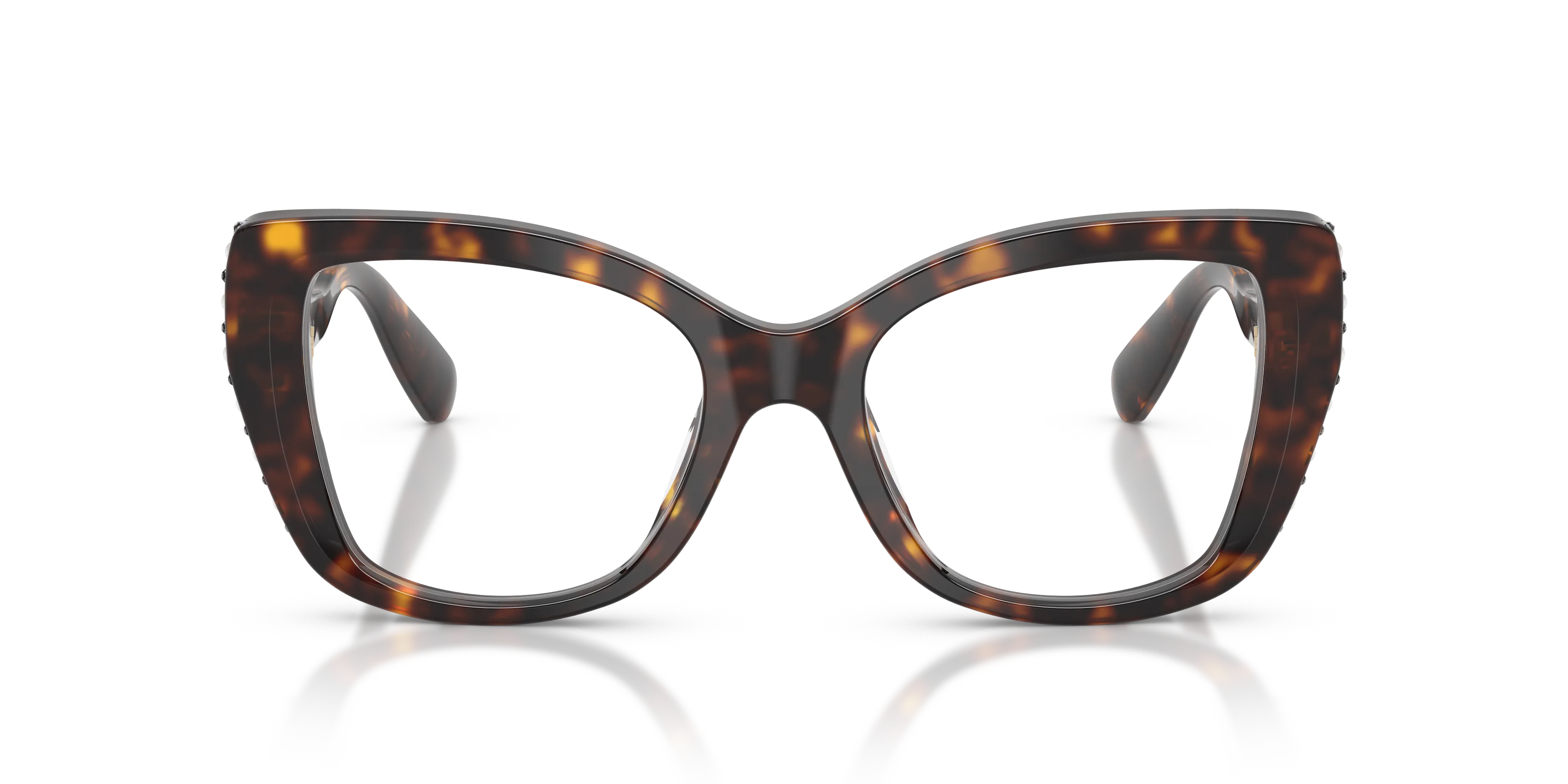 Swarovski SK2066U 1094 Montature da vista Acetato Tartaruga Trasparente Farfalla Normale - immagine 3
