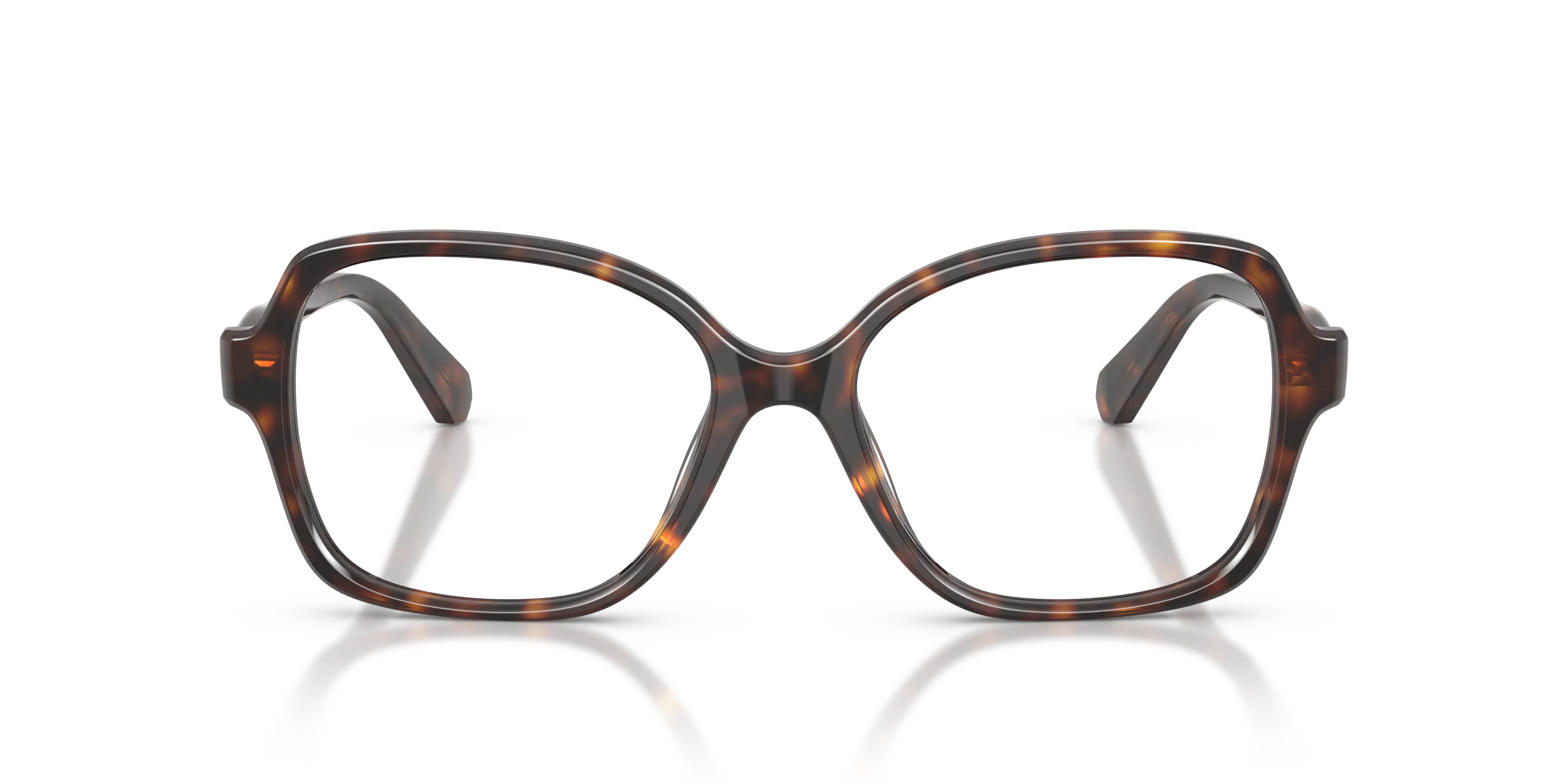 Swarovski SK2063 1002 Montature da vista Acetato Tartaruga Trasparente Squadrata Normale - immagine 3