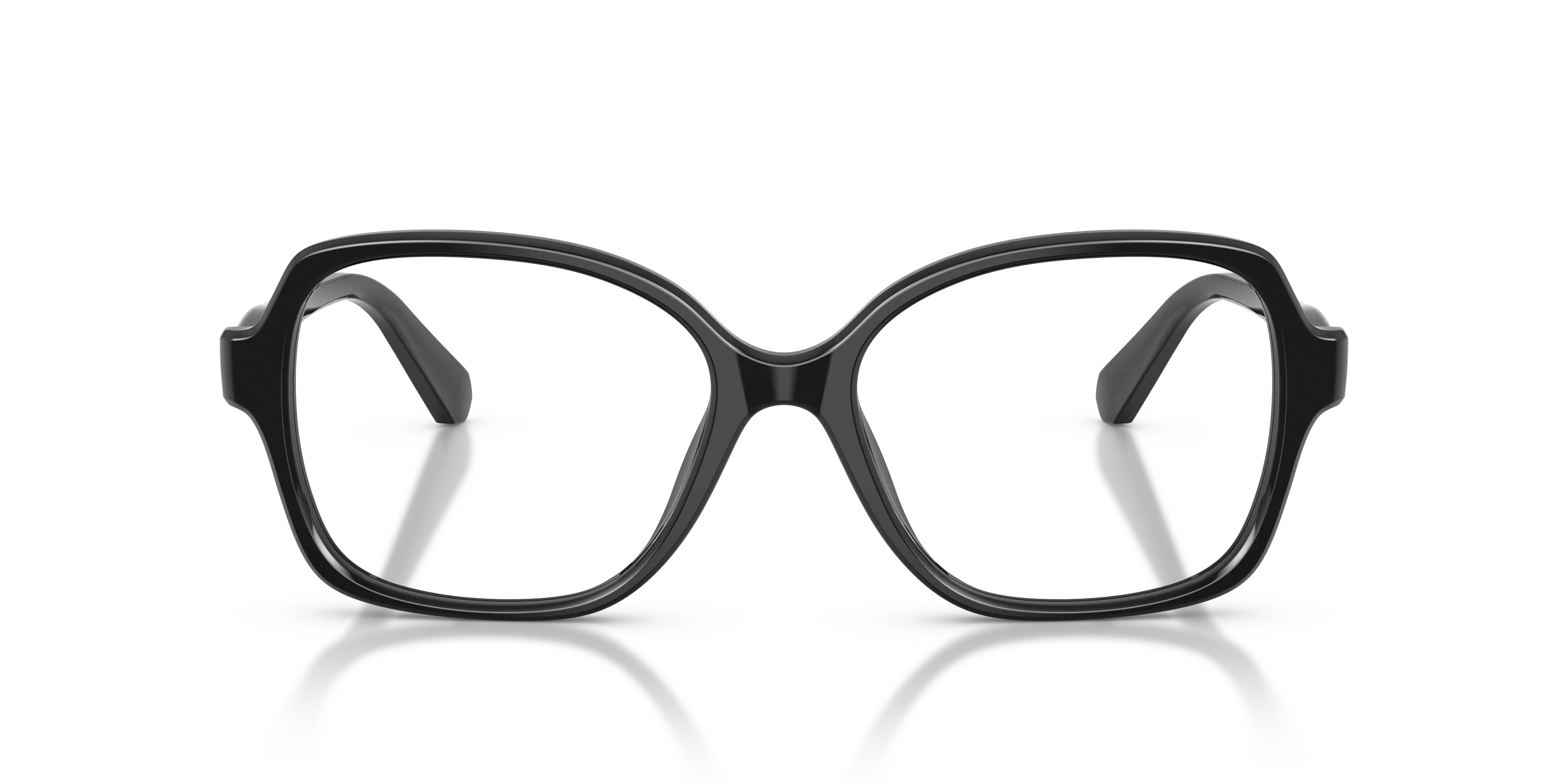 Swarovski SK2063 1001 Montature da vista Acetato Nero Trasparente Squadrata Normale - immagine 3