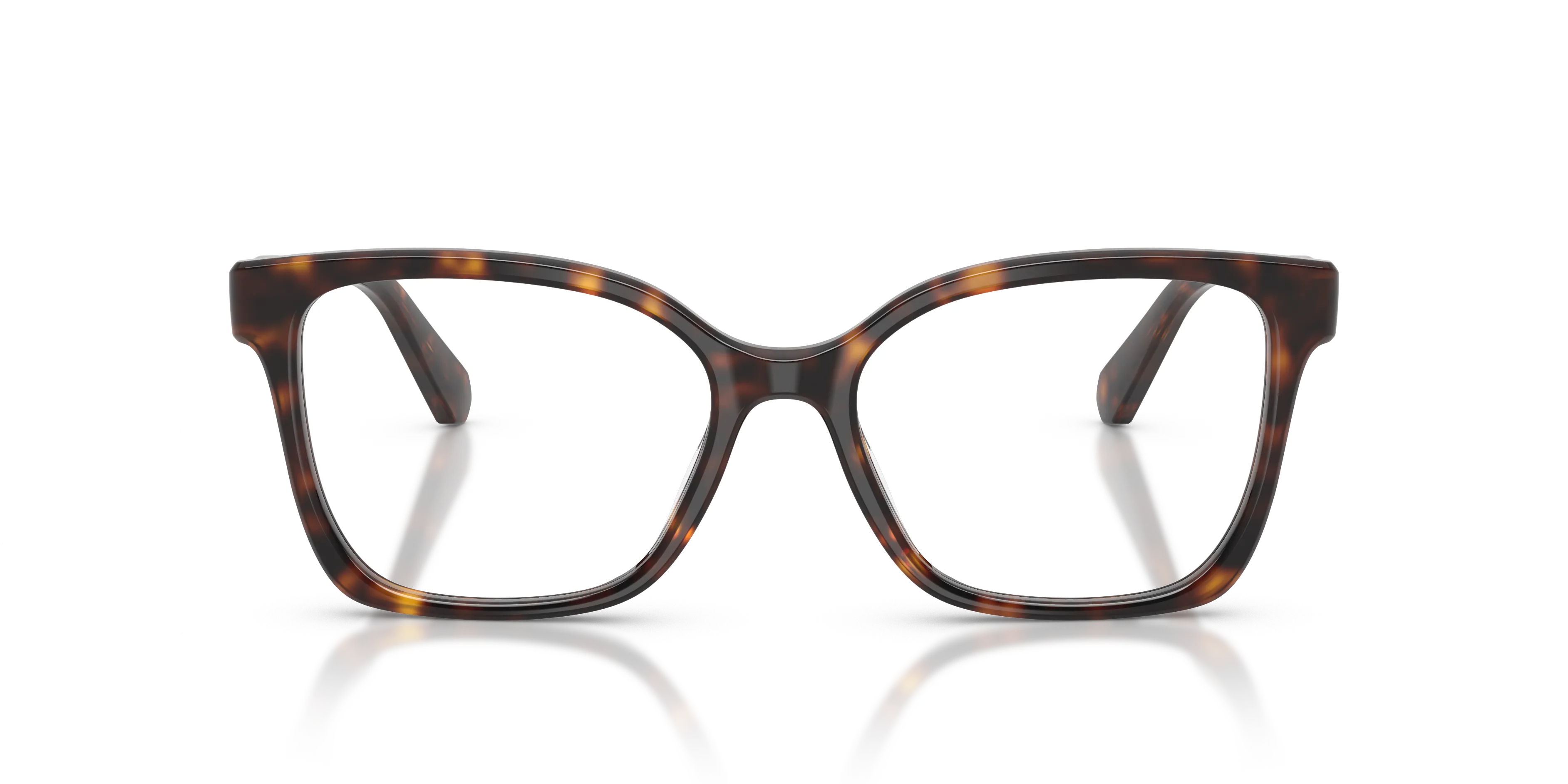 Swarovski SK2061 1101 Montature da vista Acetato Tartaruga Trasparente Squadrata Normale - immagine 3