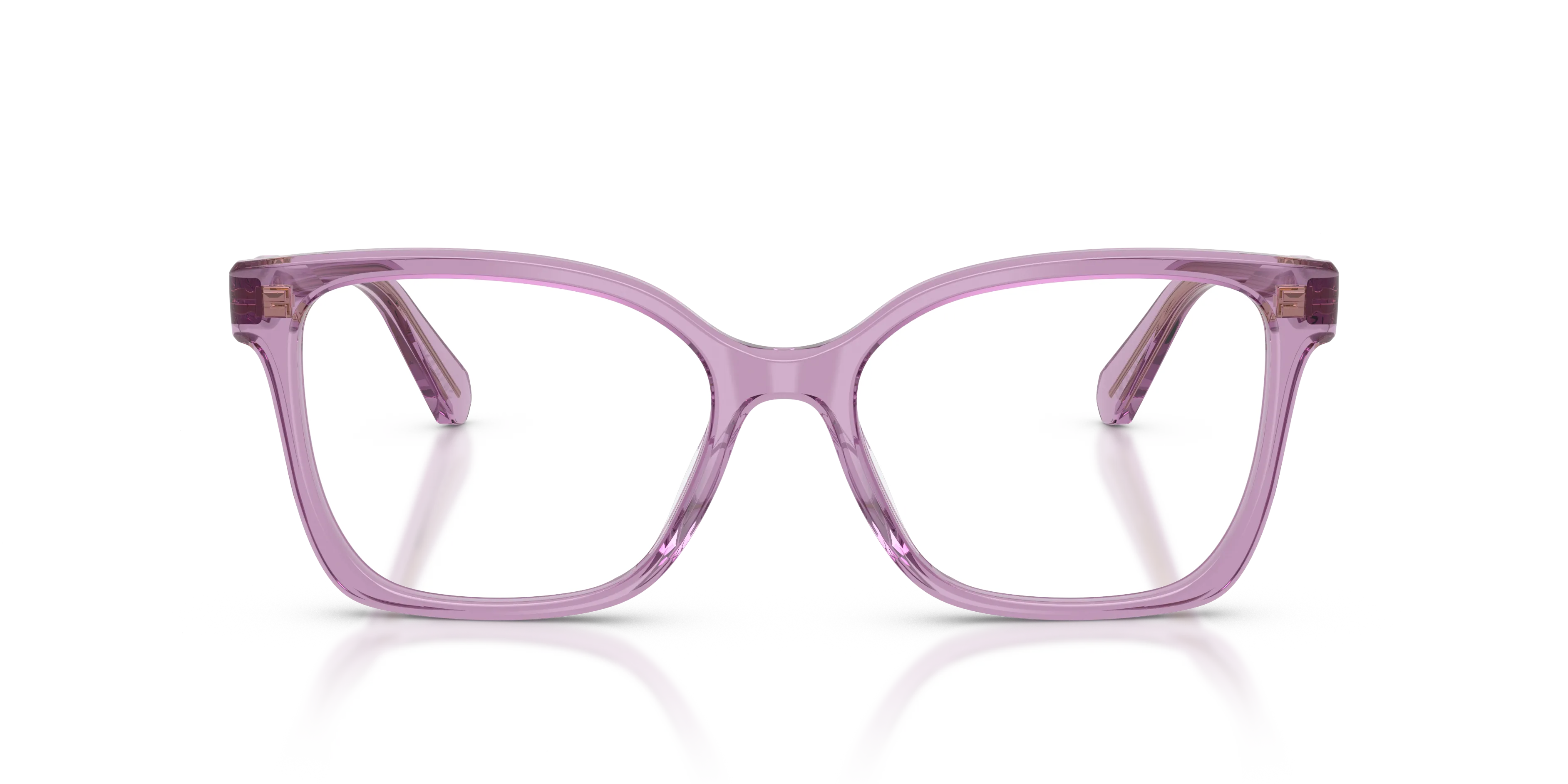 Swarovski SK2061 1096 Montature da vista Acetato Viola Trasparente Squadrata Normale - immagine 3