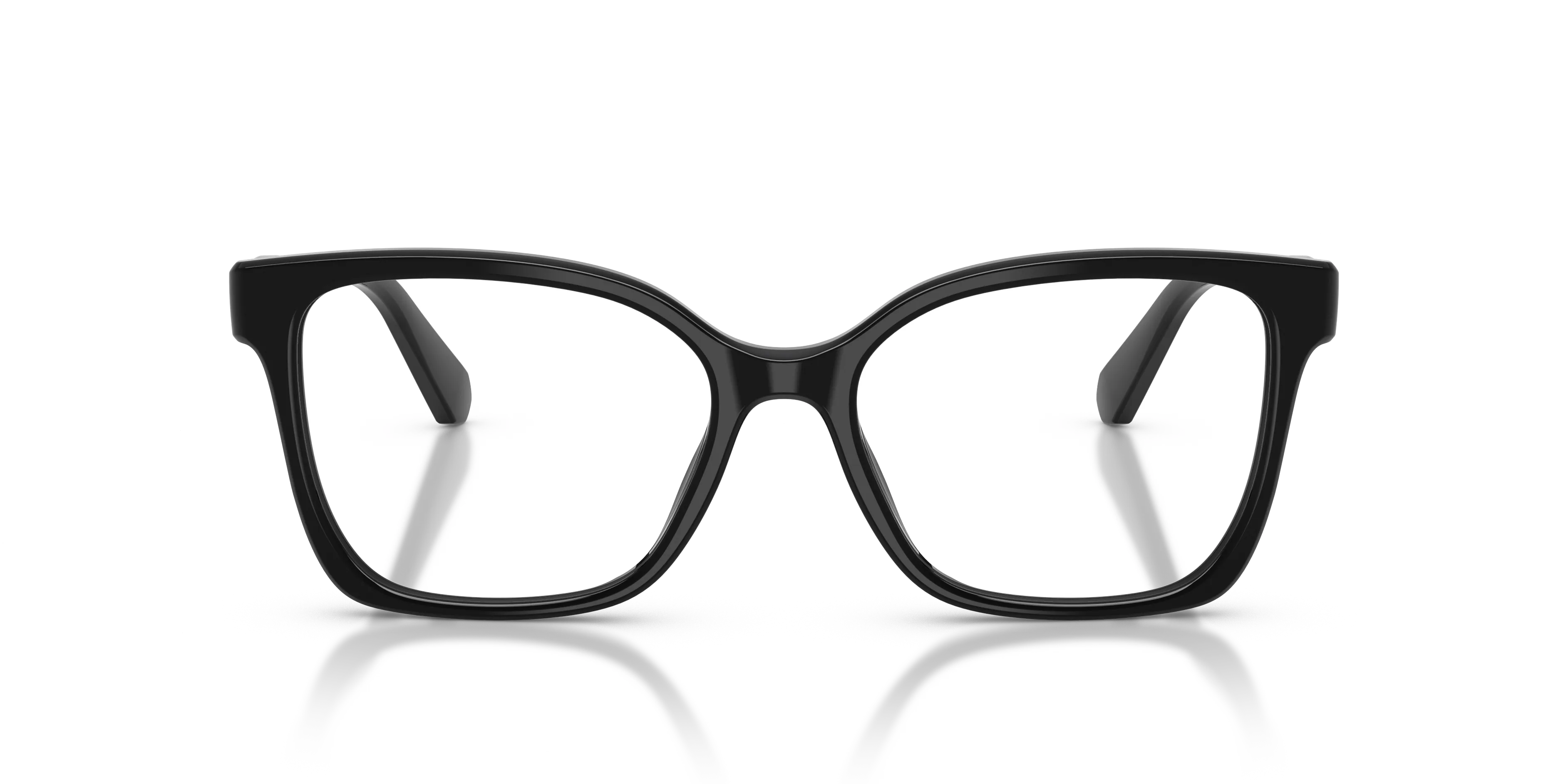 Swarovski SK2061 1001 Montature da vista Acetato Nero Trasparente Squadrata Normale - immagine 3