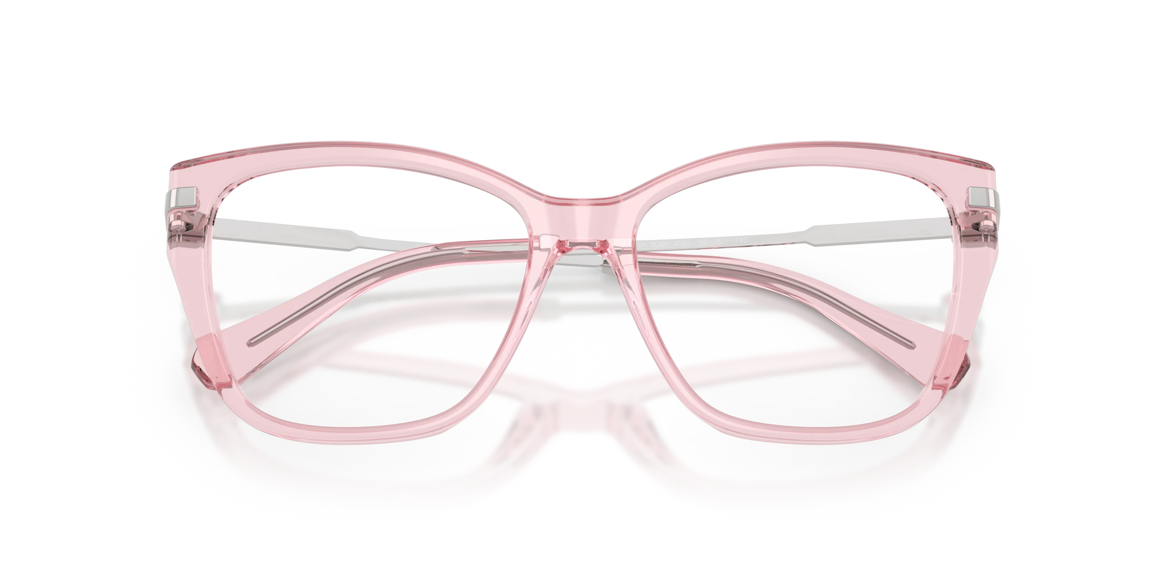 Swarovski SK2060 3001 Montature da vista Acetato Rosa Trasparente Cat Eye Normale - immagine 2