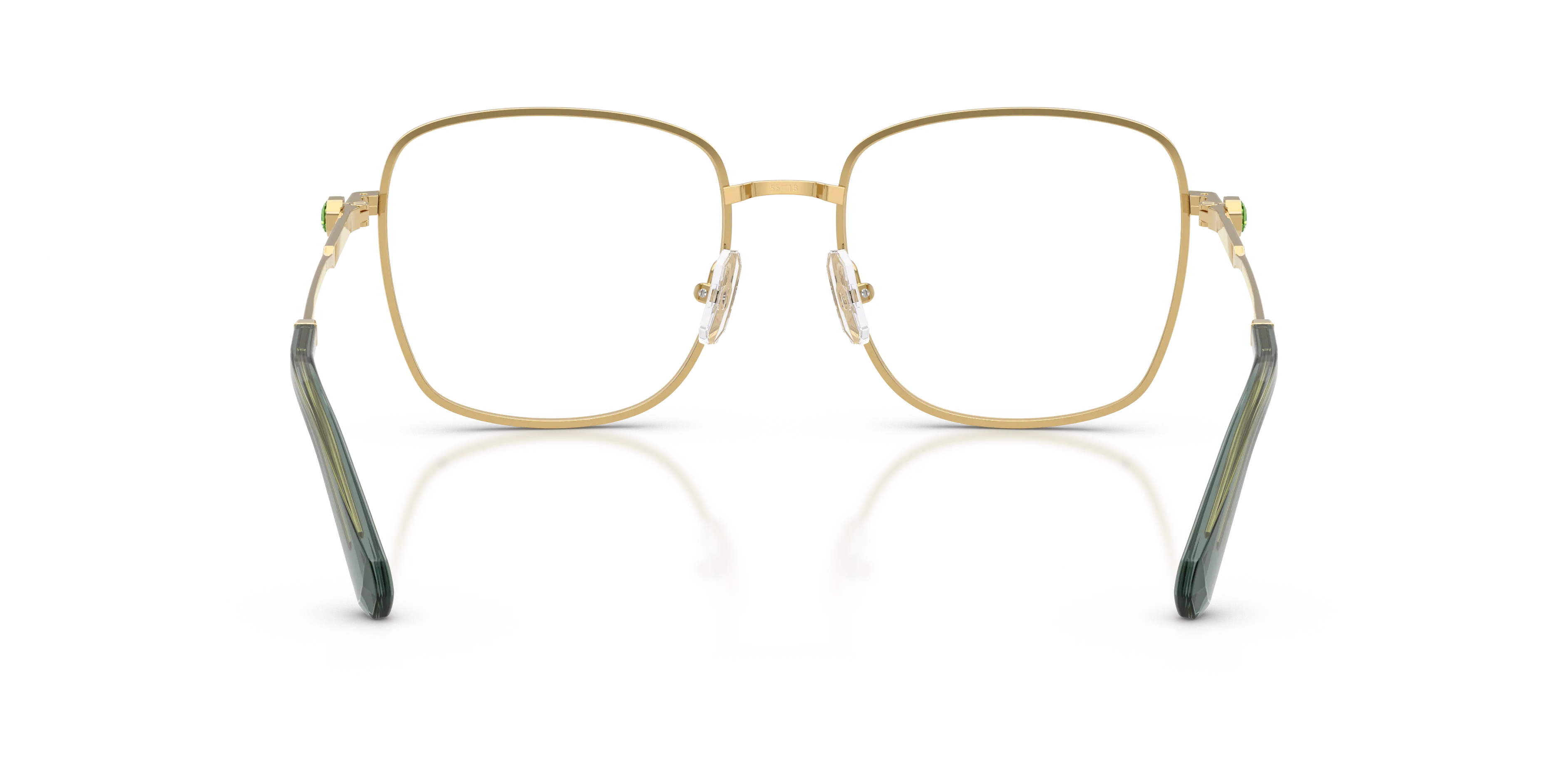 Swarovski SK1036 4017 Montature da vista Metallo Oro Trasparente Squadrata Normale - immagine 4