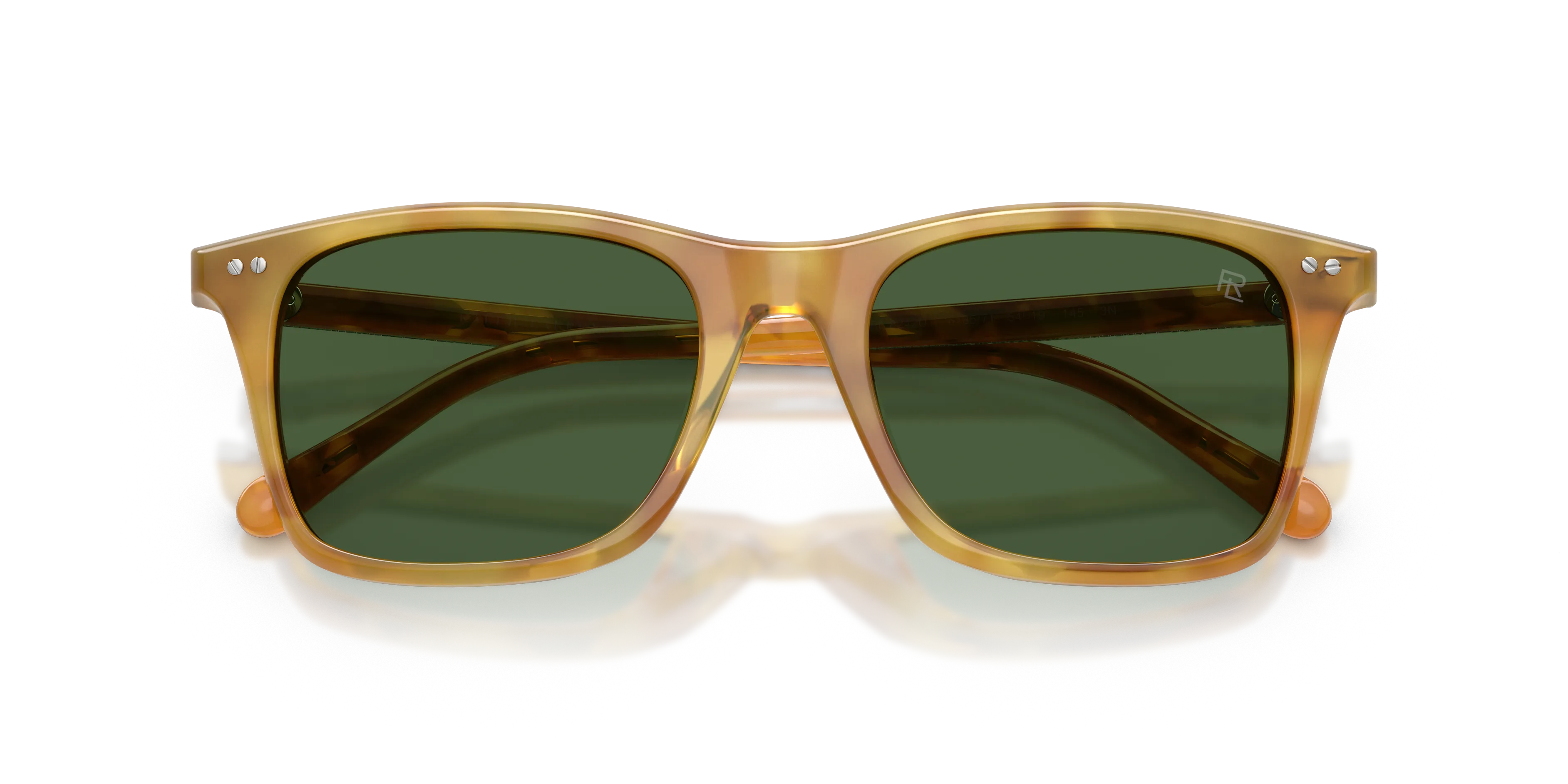 Ralph Lauren RL8242U 618571 Occhiali da sole Acetato Tartaruga Verde Pantos Normale - immagine 2