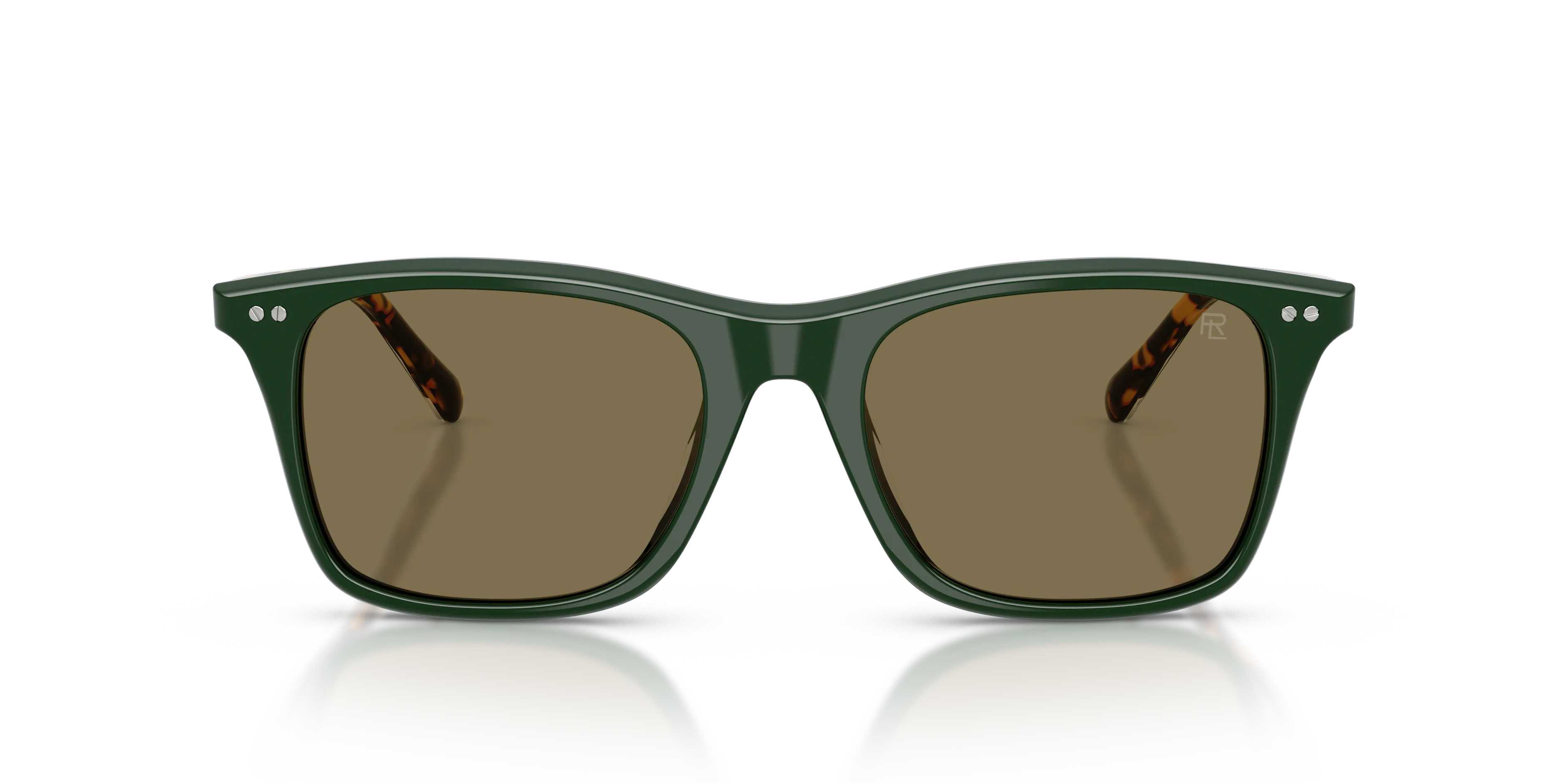 Ralph Lauren RL8242U 614073 Occhiali da sole Acetato Verde Marrone Pantos Normale - immagine 3