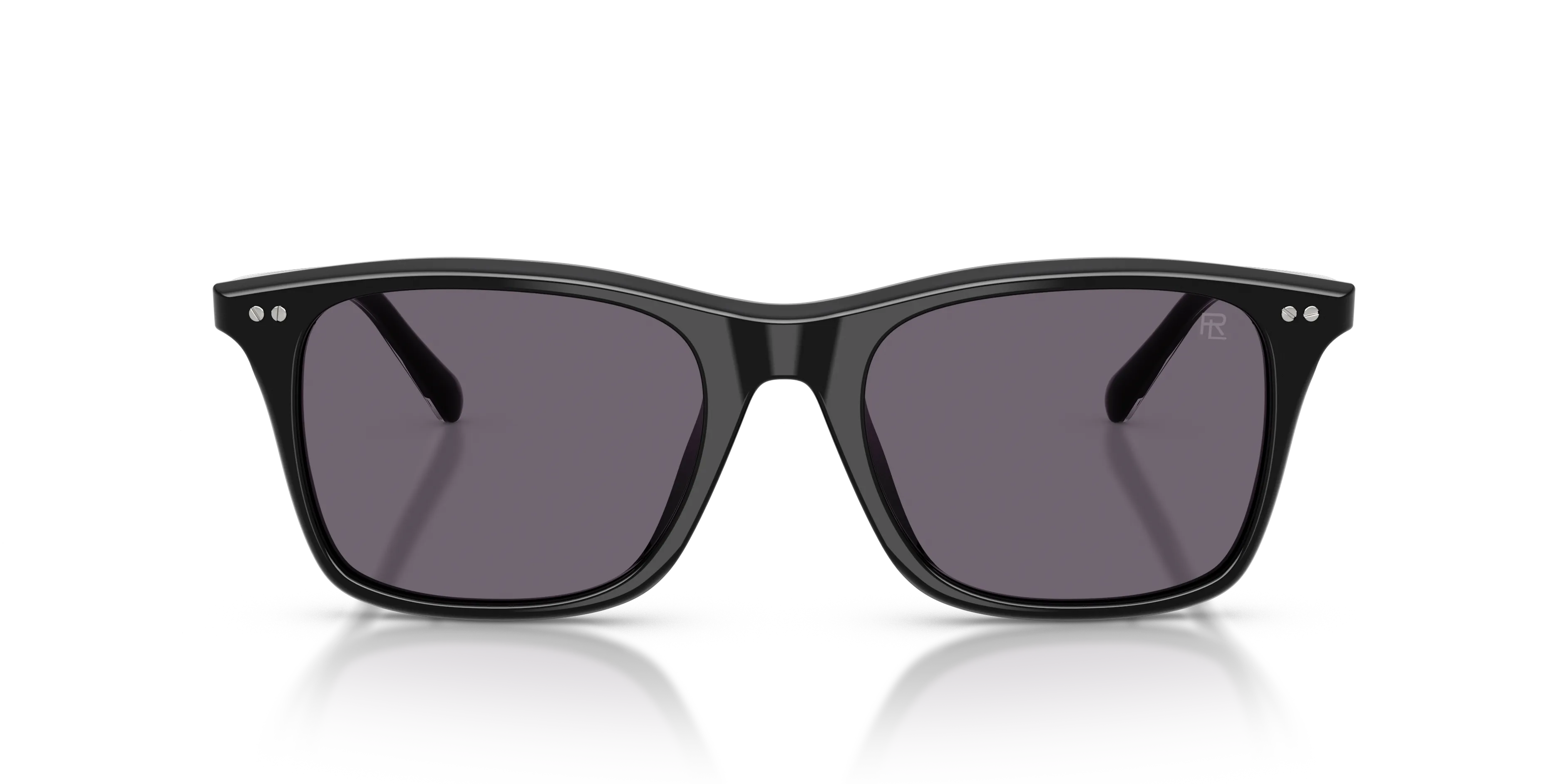 Ralph Lauren RL8242U 50011A Occhiali da sole Acetato Nero Viola Pantos Normale - immagine 3
